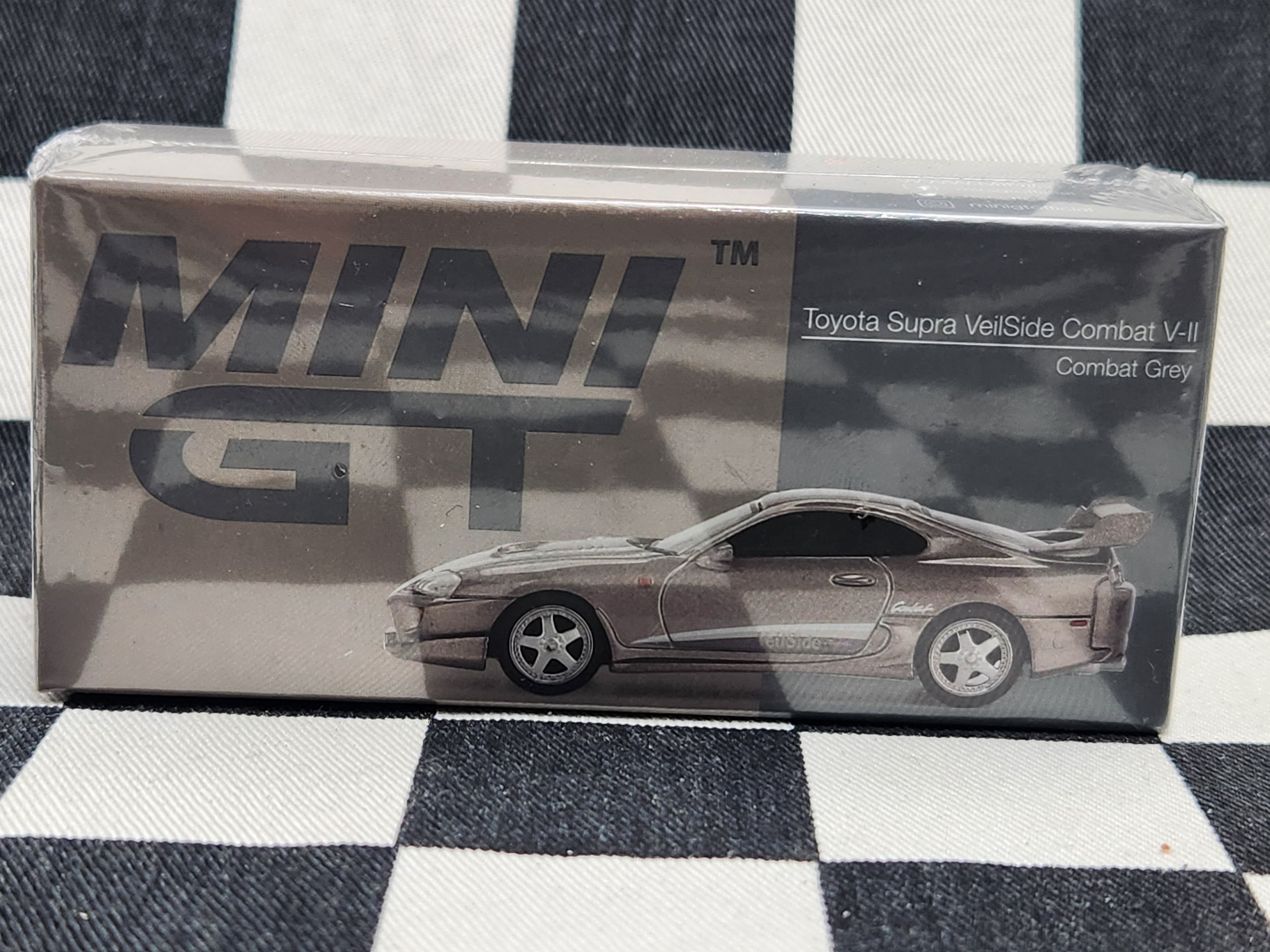 Mini GT Toyota Supra Veilside Combat V-II Combat Grey