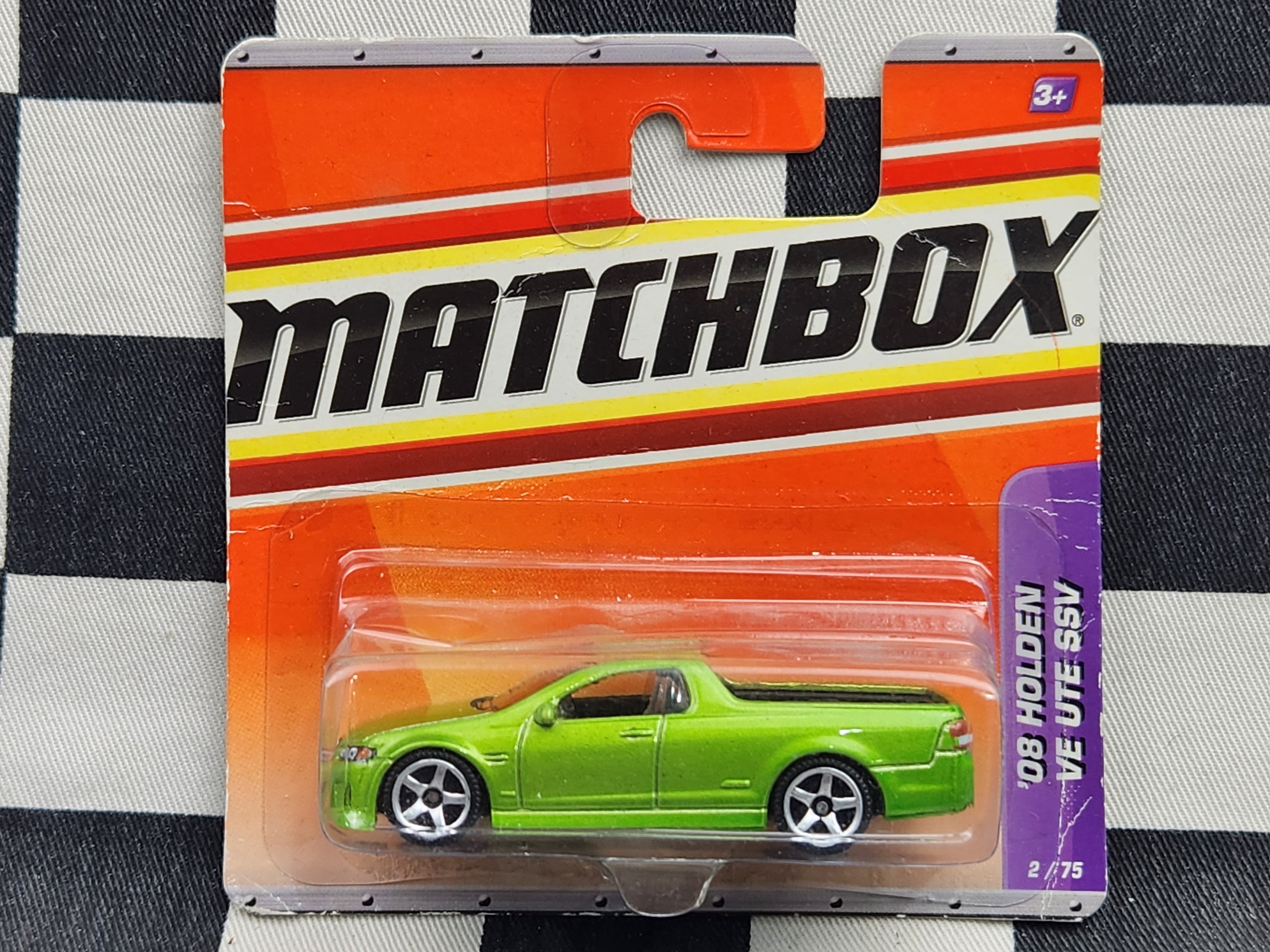 Matchbox 2009 08 Holden VE Commodore SSV Ute Green 1st Edition