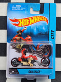Hot Wheels 2013 City Motorcycles Skullface