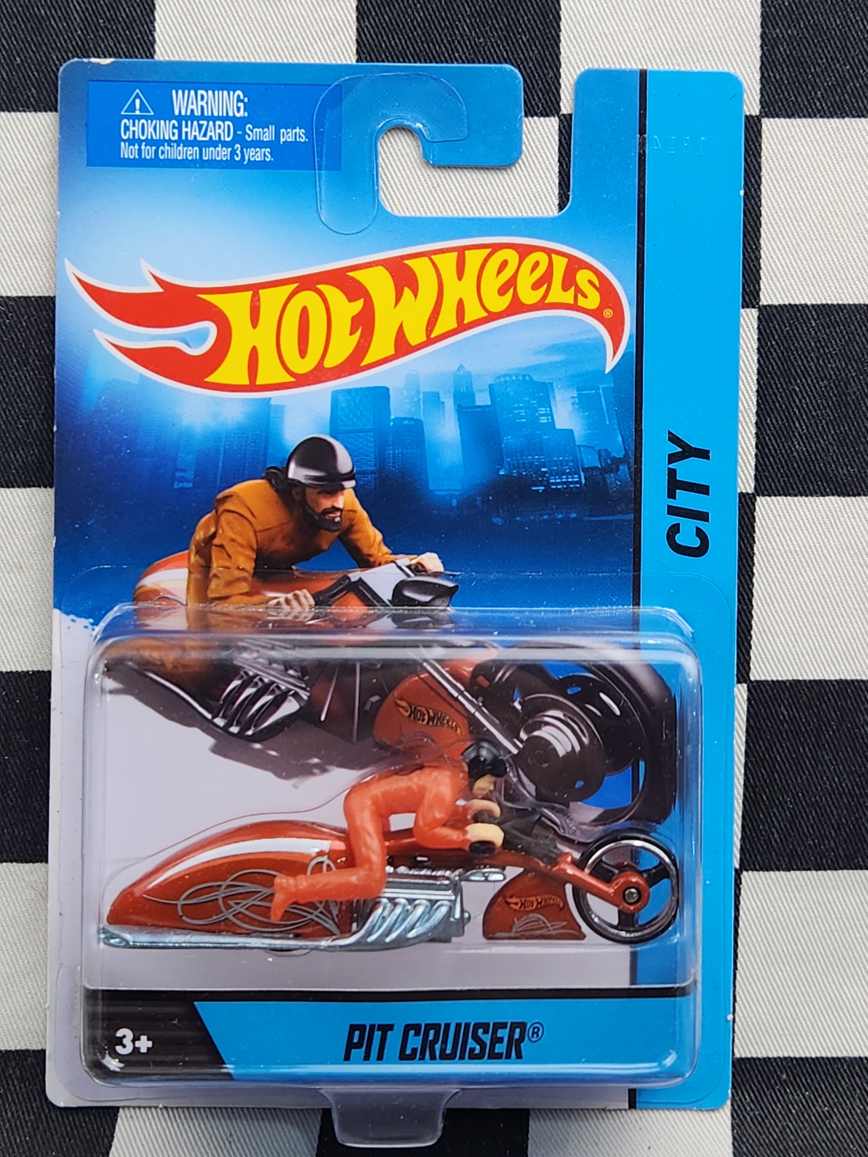 Hot Wheels 2013 City Motorcycles Pit Cruiser