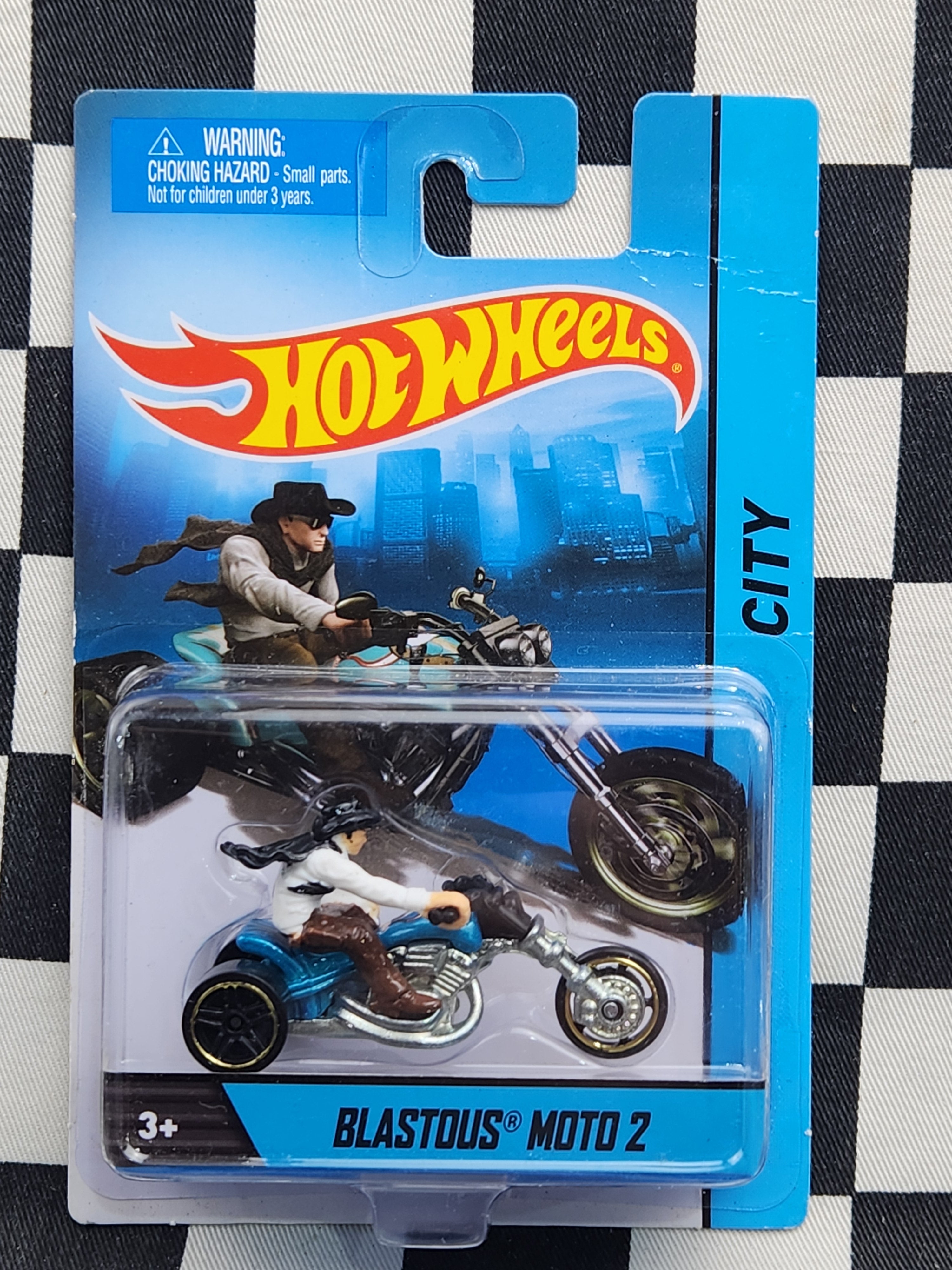 Hot Wheels 2013 City Motorcycles Blastous Moto 2