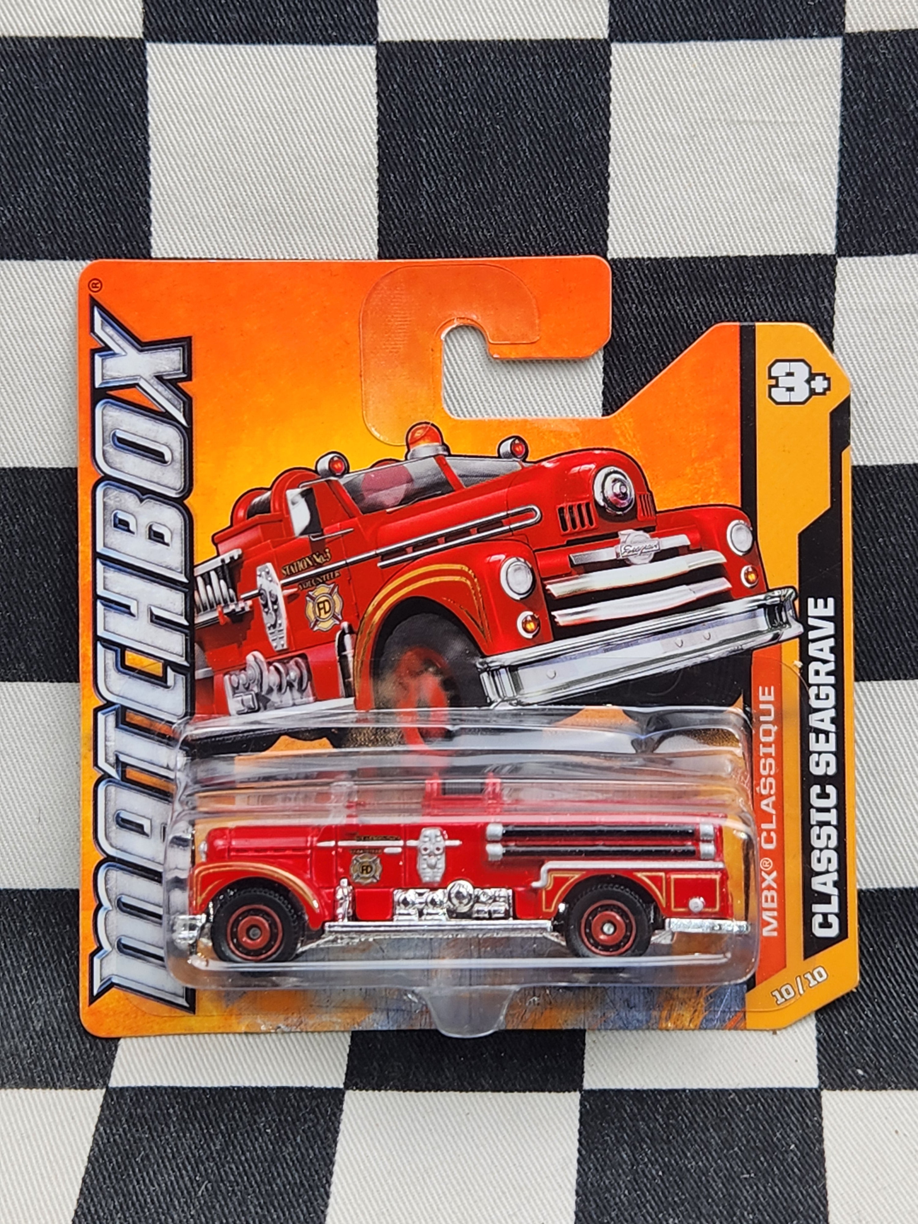 Matchbox Classic Seagrave Fire Engine