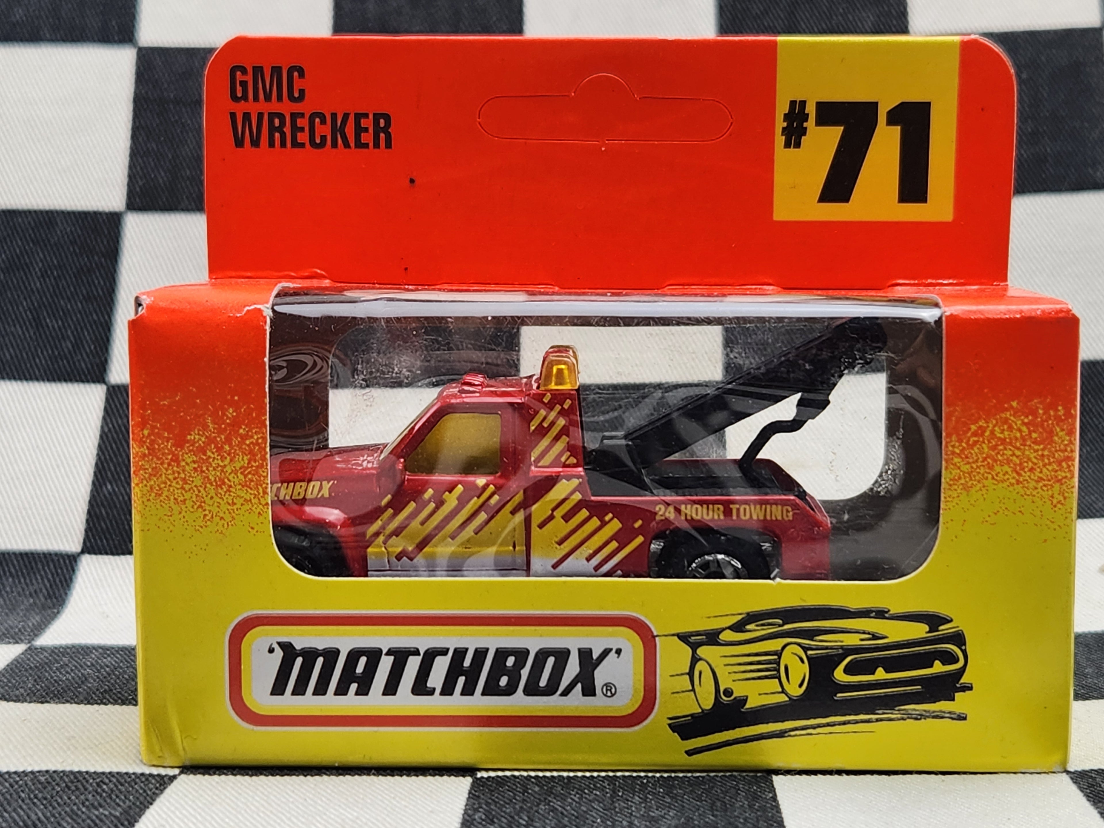 Matchbox 1995 GMC Wrecker Tow Truck