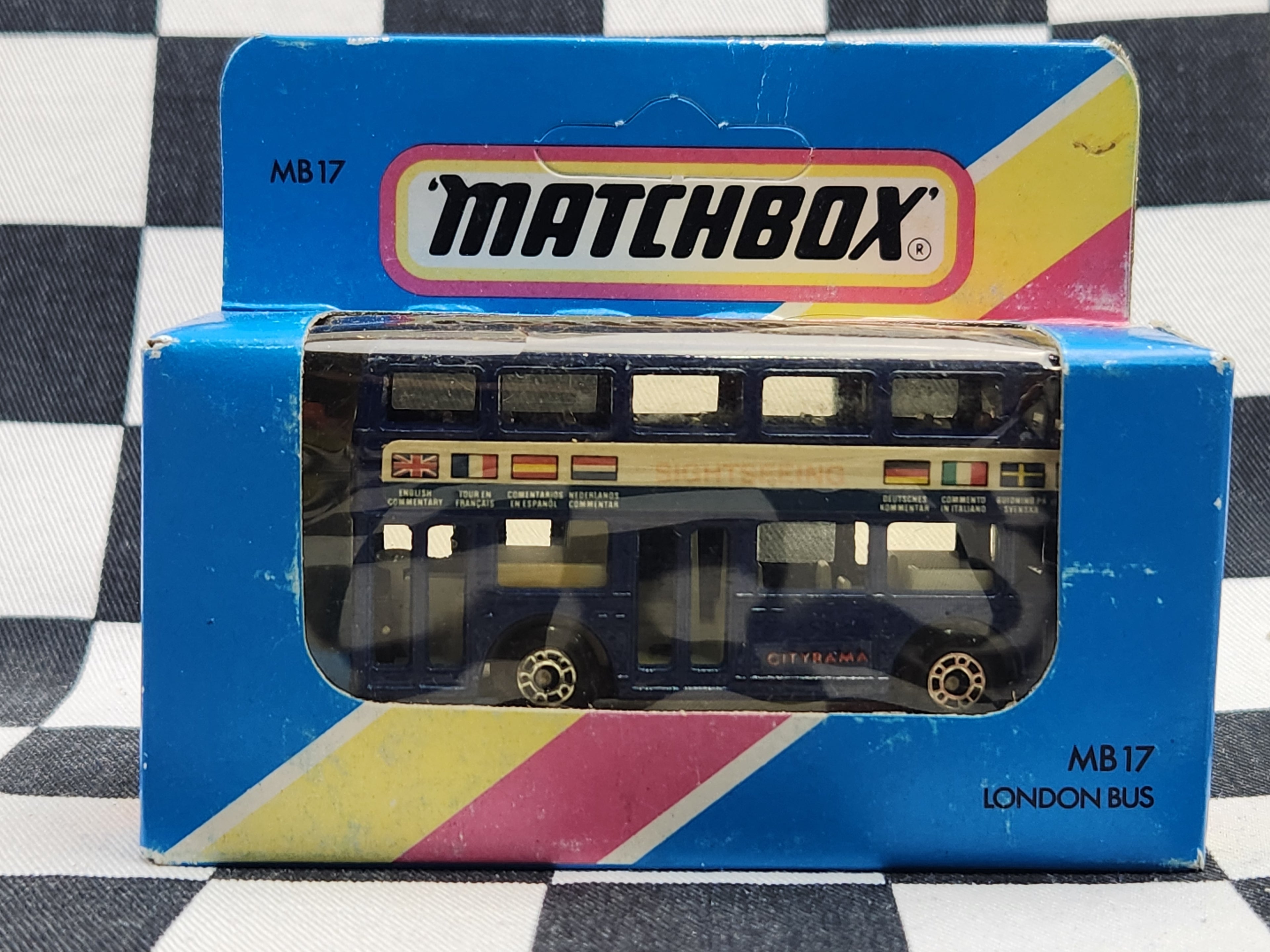 Matchbox 1981 London Bus Blue