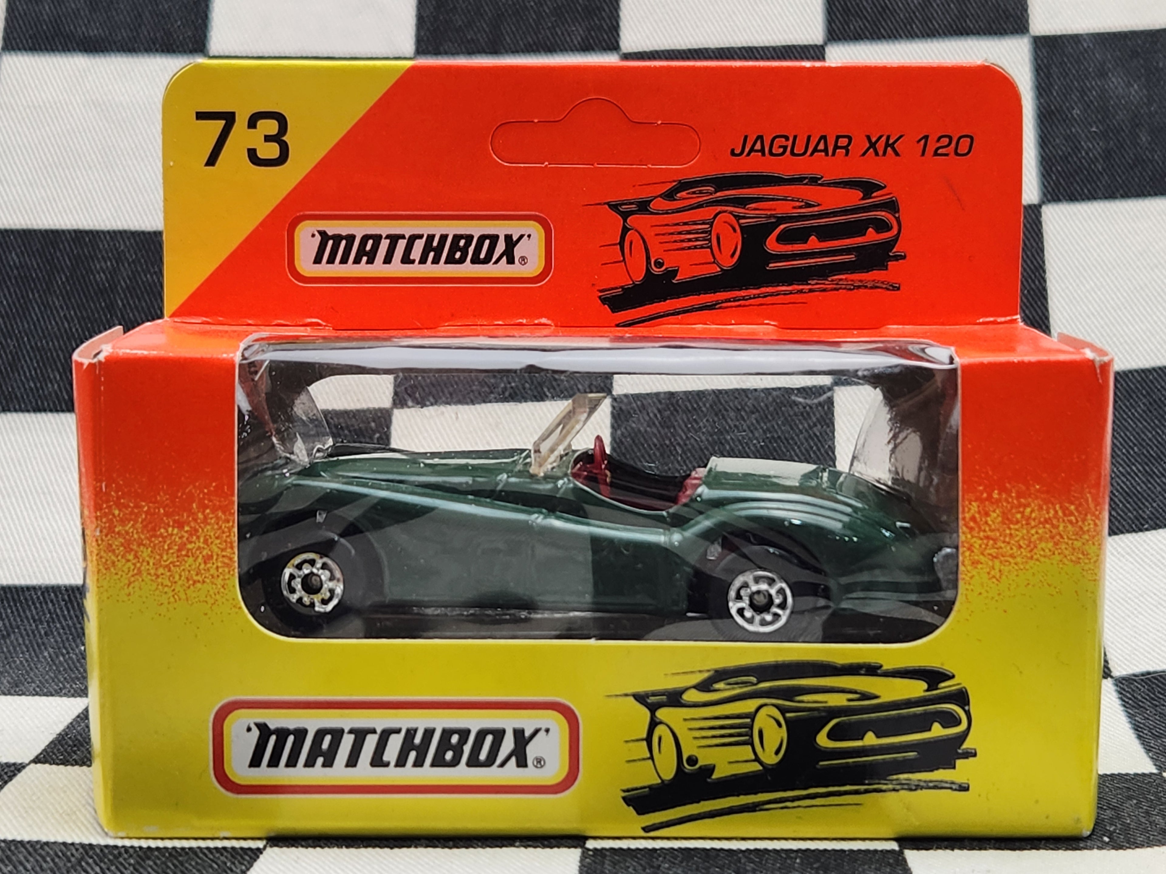 Matchbox 1995 Jaguar XK120 Green