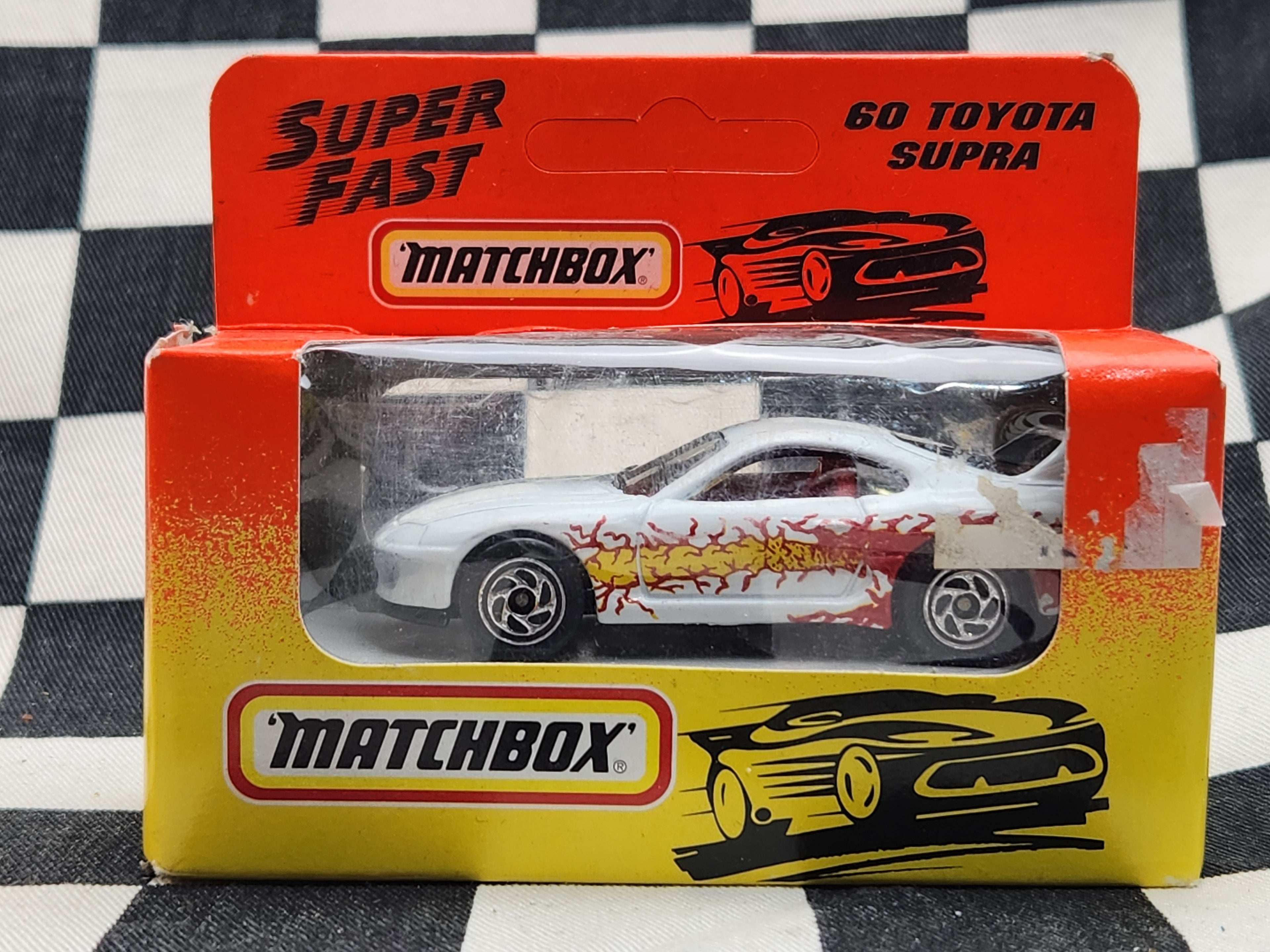 Matchbox 1995 Super Fast Toyota Supra
