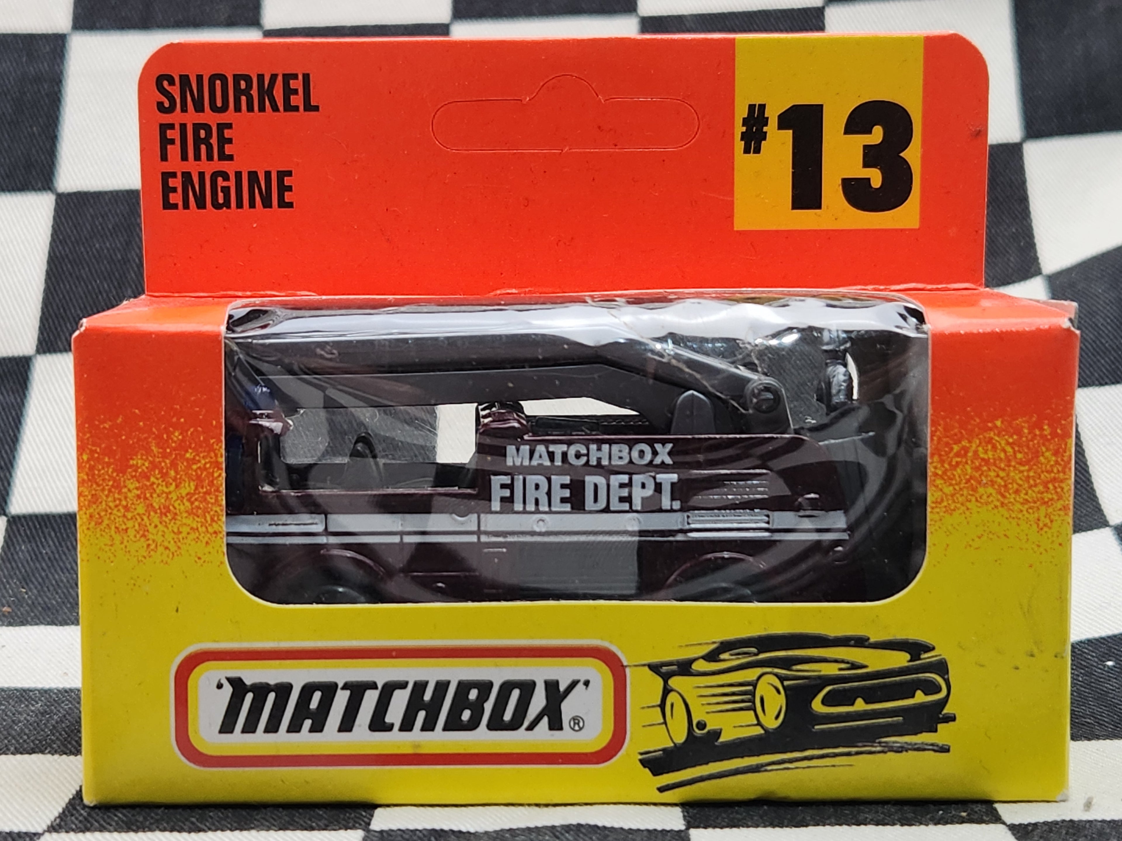 Matchbox 1995 Snorkel Fire Engine