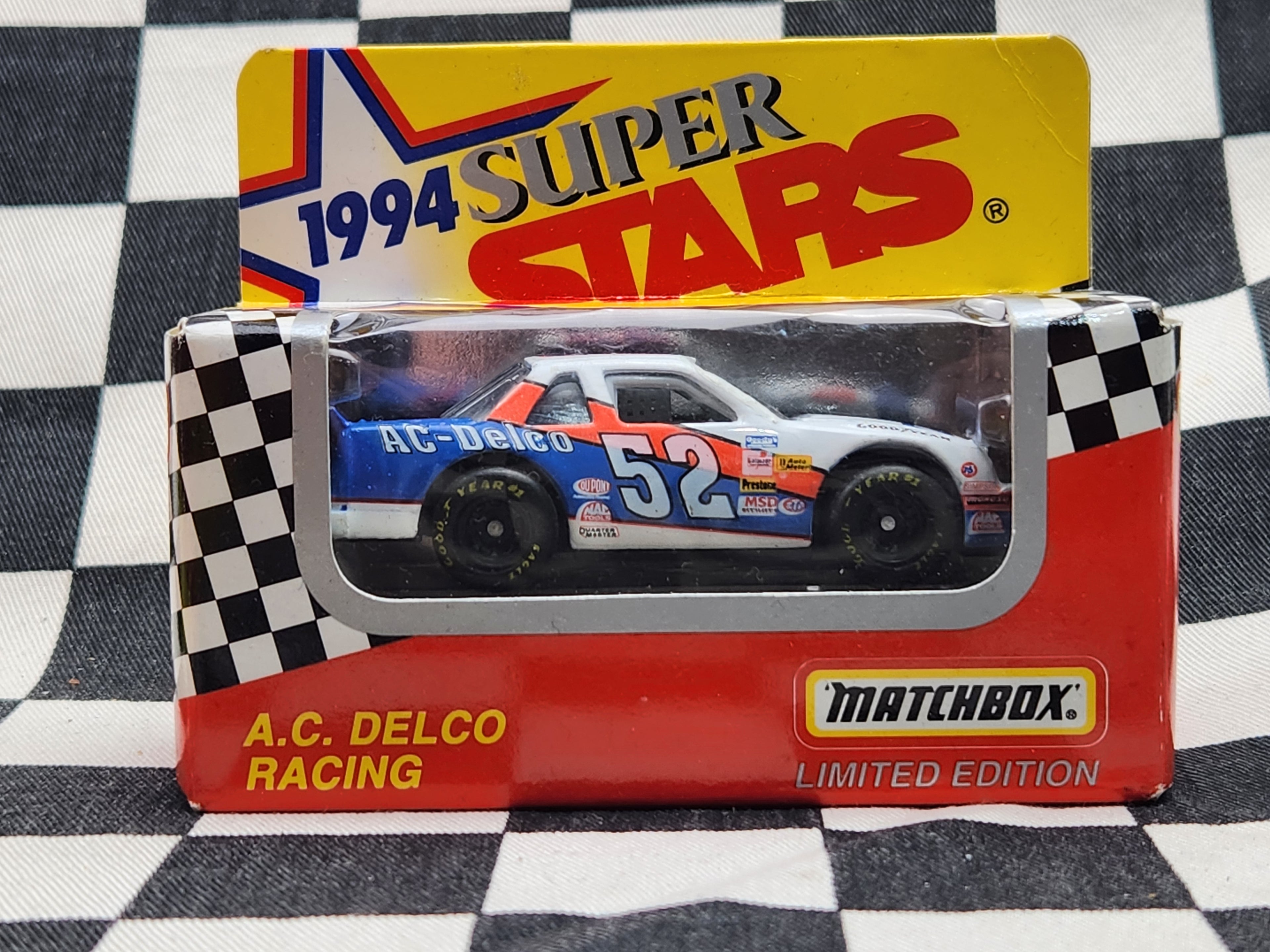 Matchbox 1994 Super Stars Nascar AC Delco Racing #52