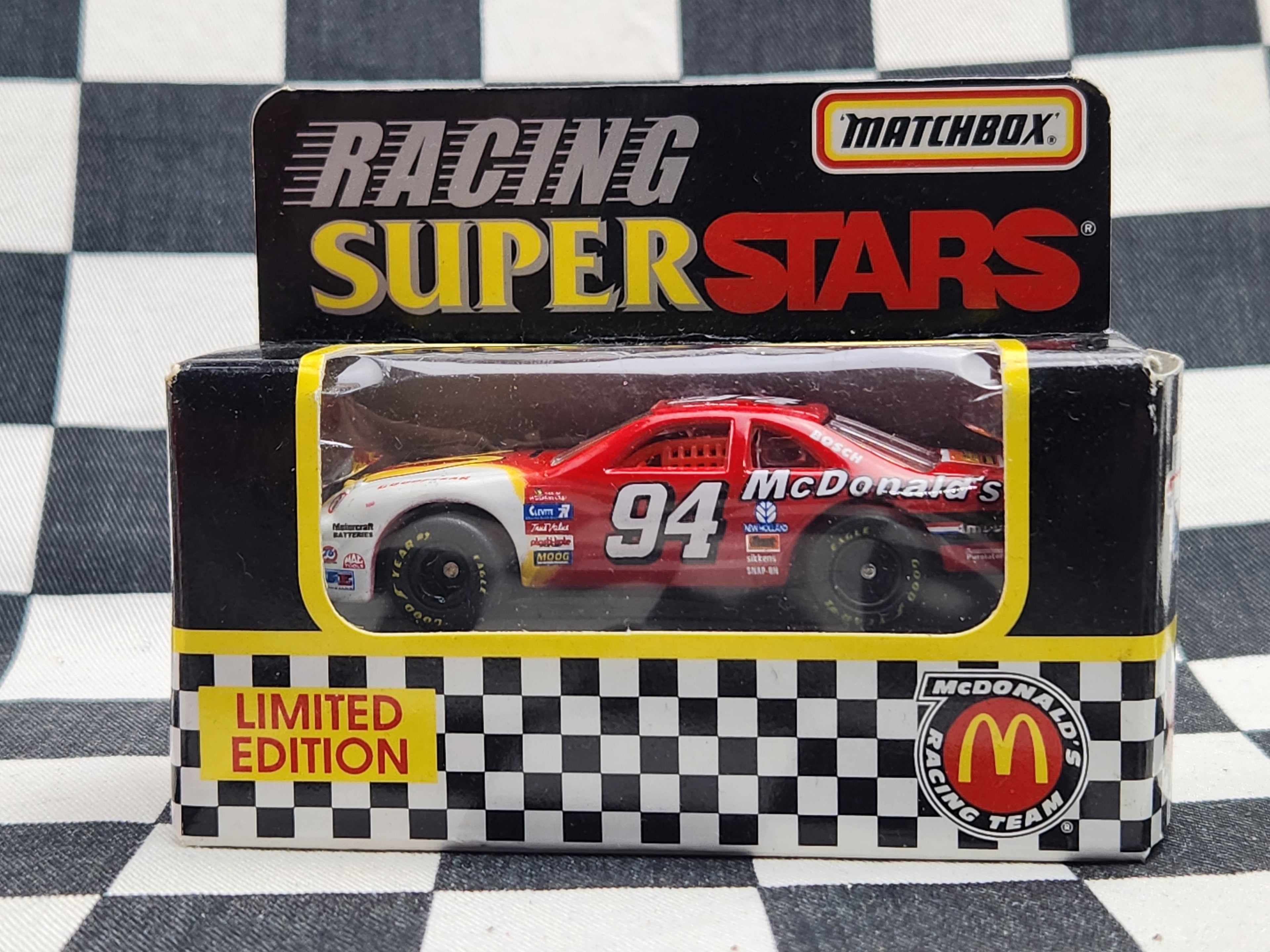 Matchbox 1996 Super Stars Mcdonalds Racing #94