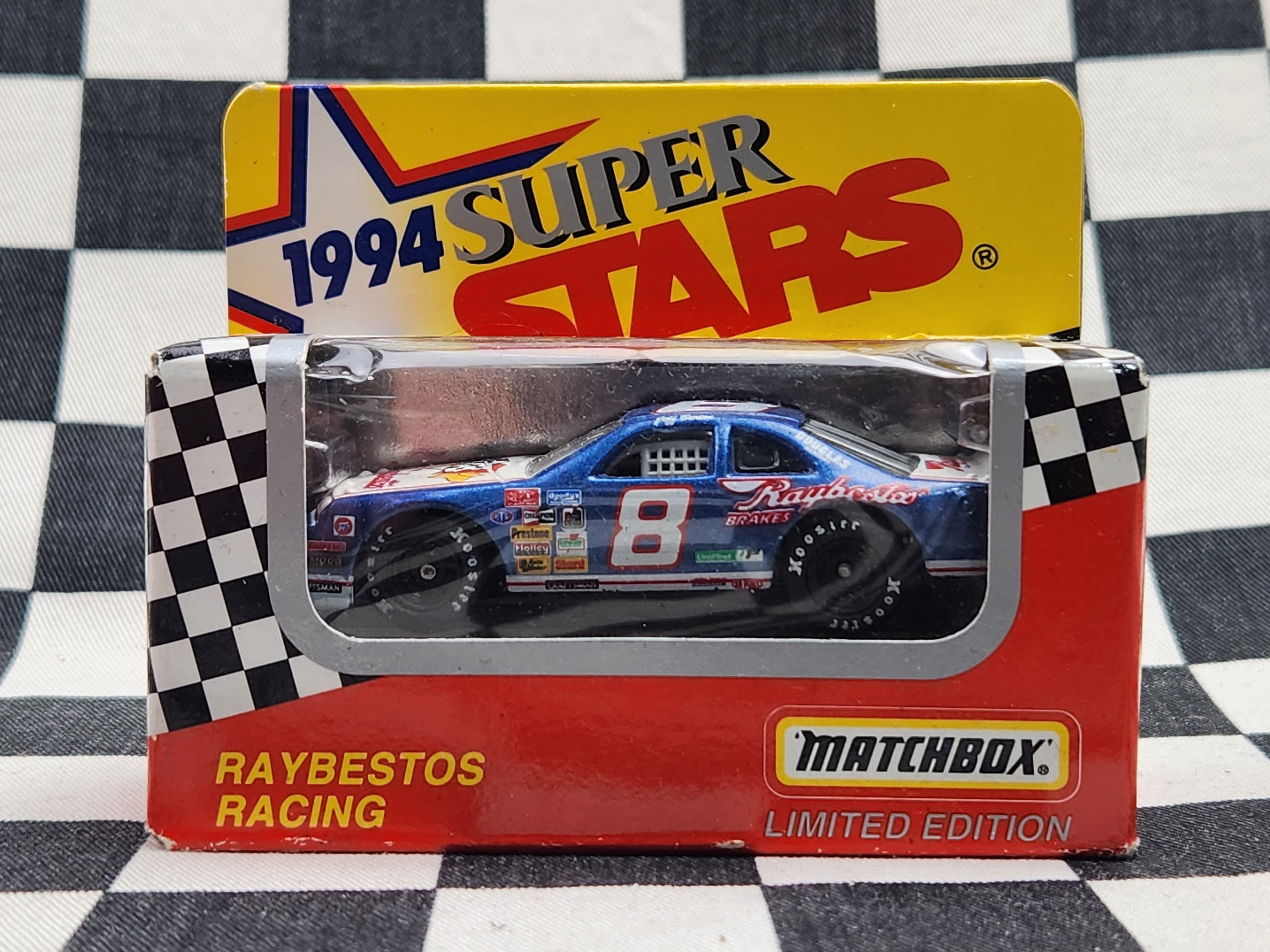 Matchbox 1994 Super Stars Nascar Raybestos Racing #8
