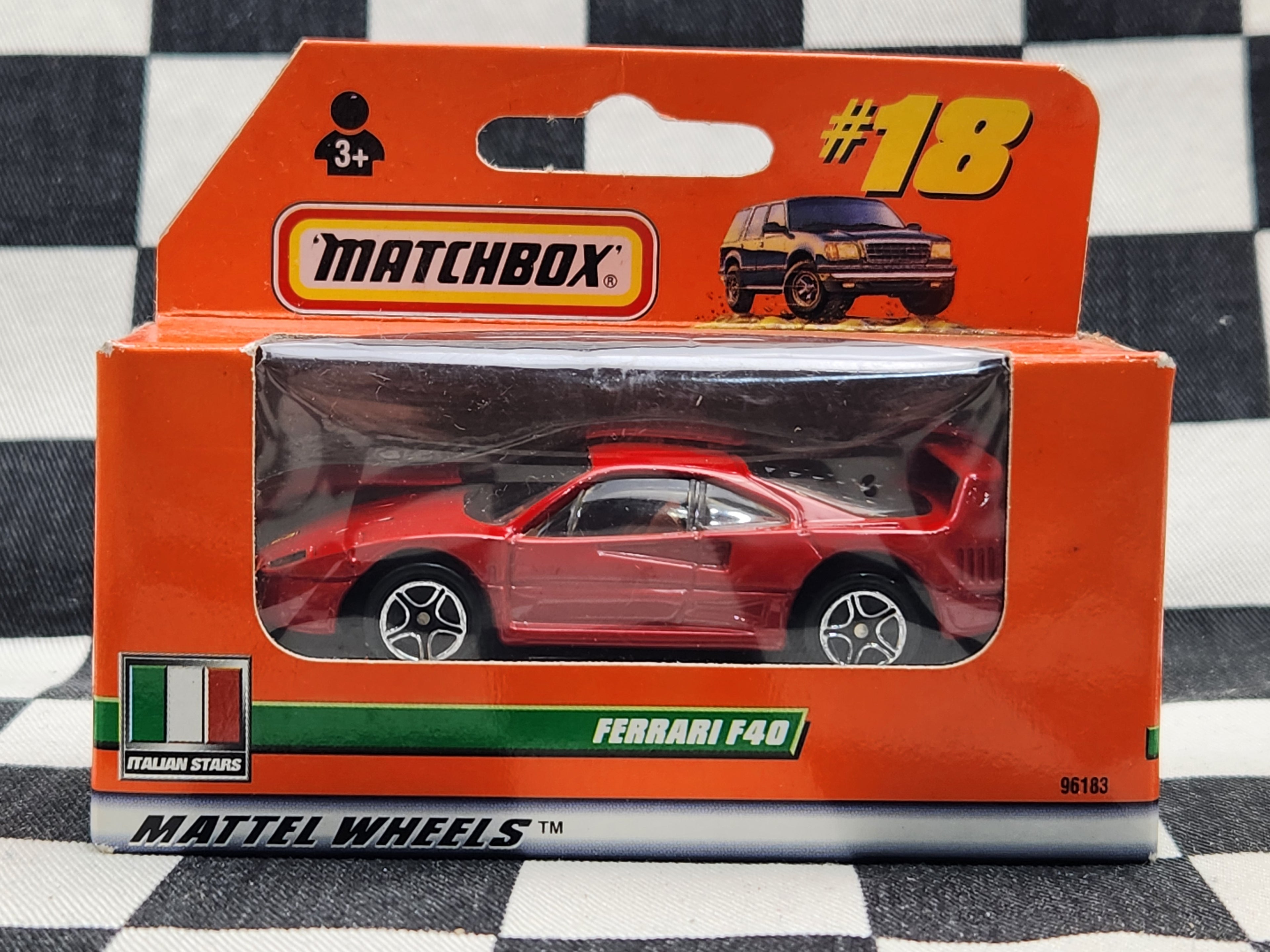 Matchbox #18 Ferrari F40 Red