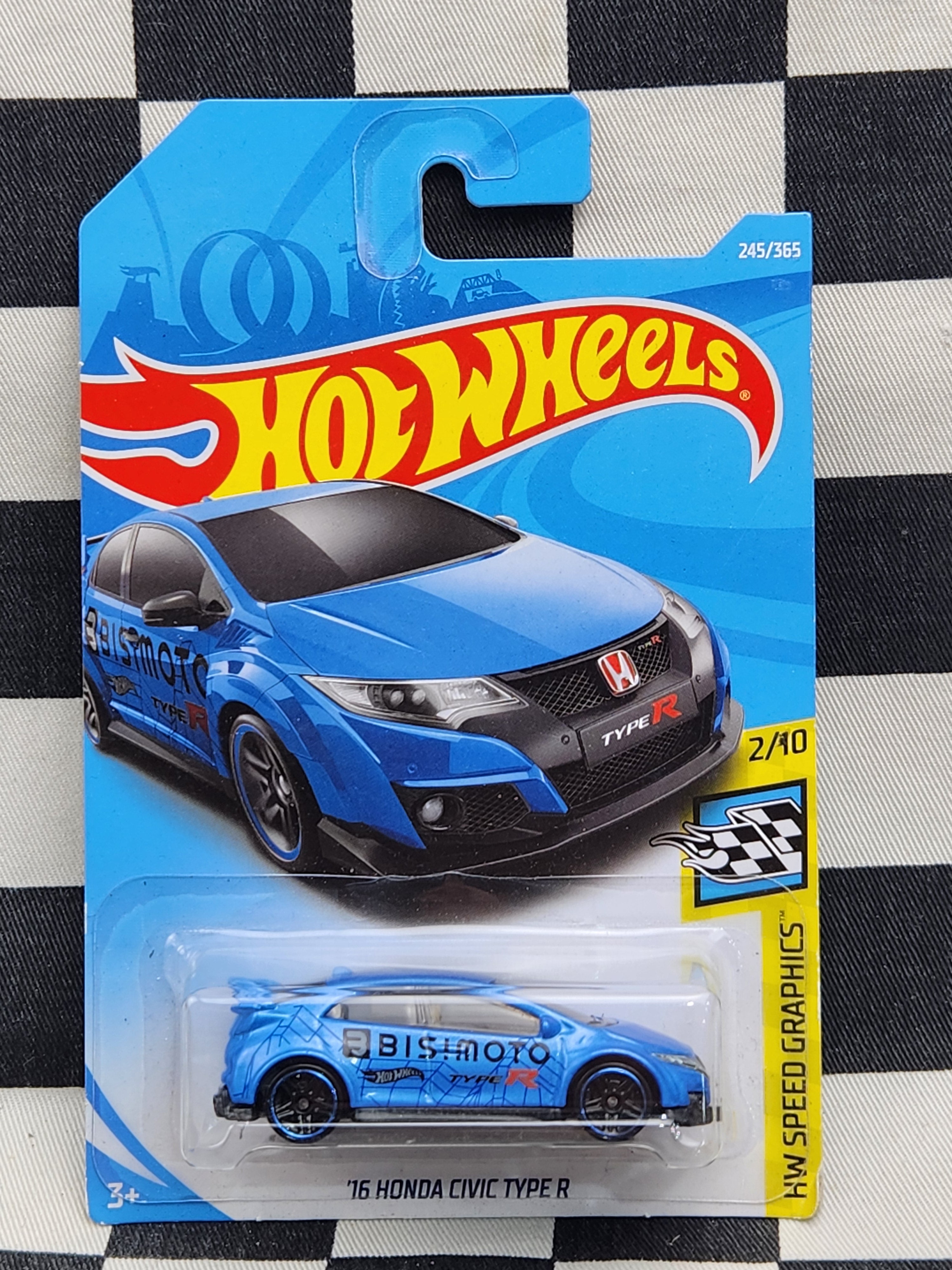 Hot Wheels 2018 Speed Graphics 16 Honda Civic Type R