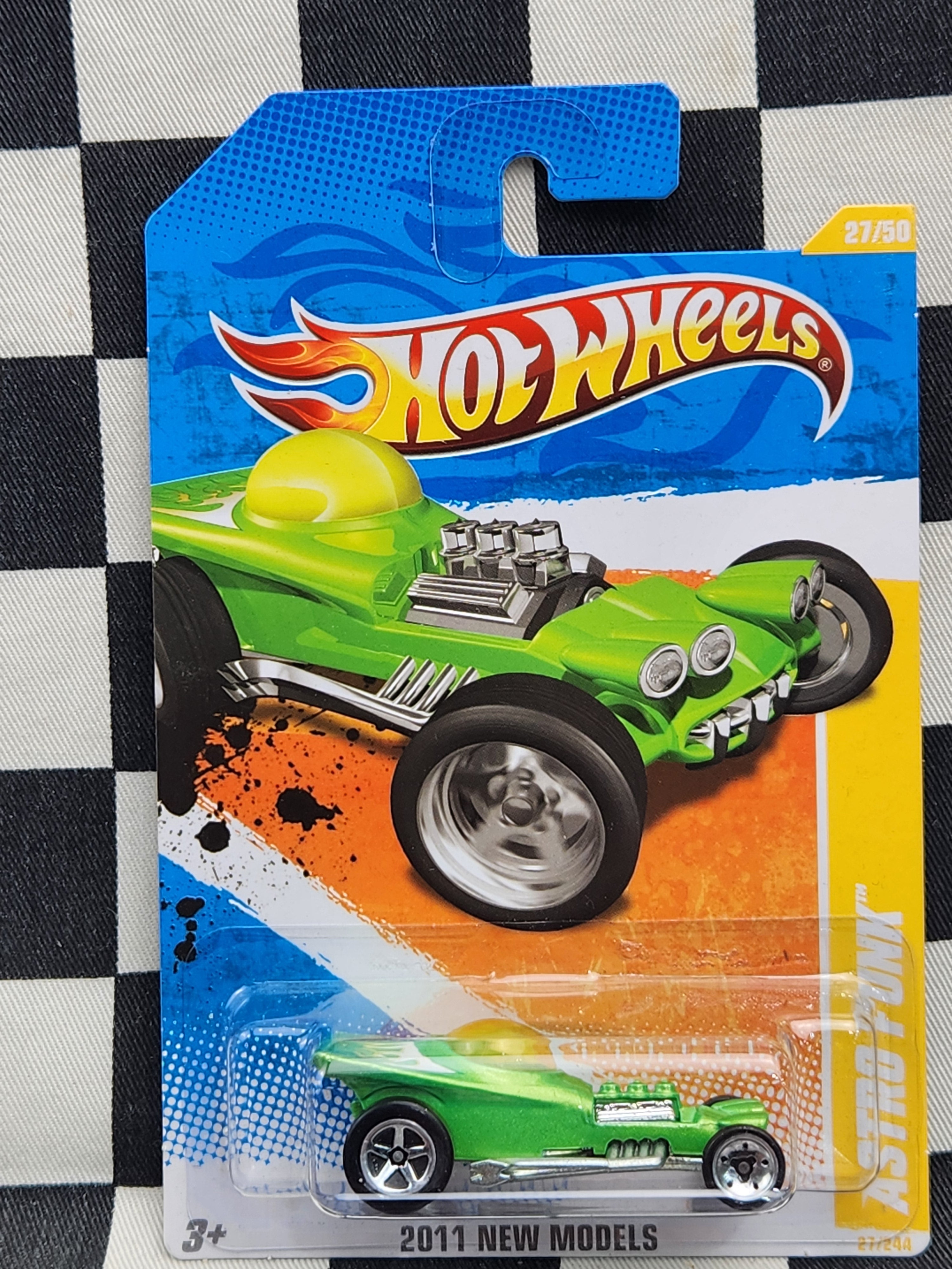 Hot Wheels 2011 First Editions Astro Funk ED Roth Style Rod