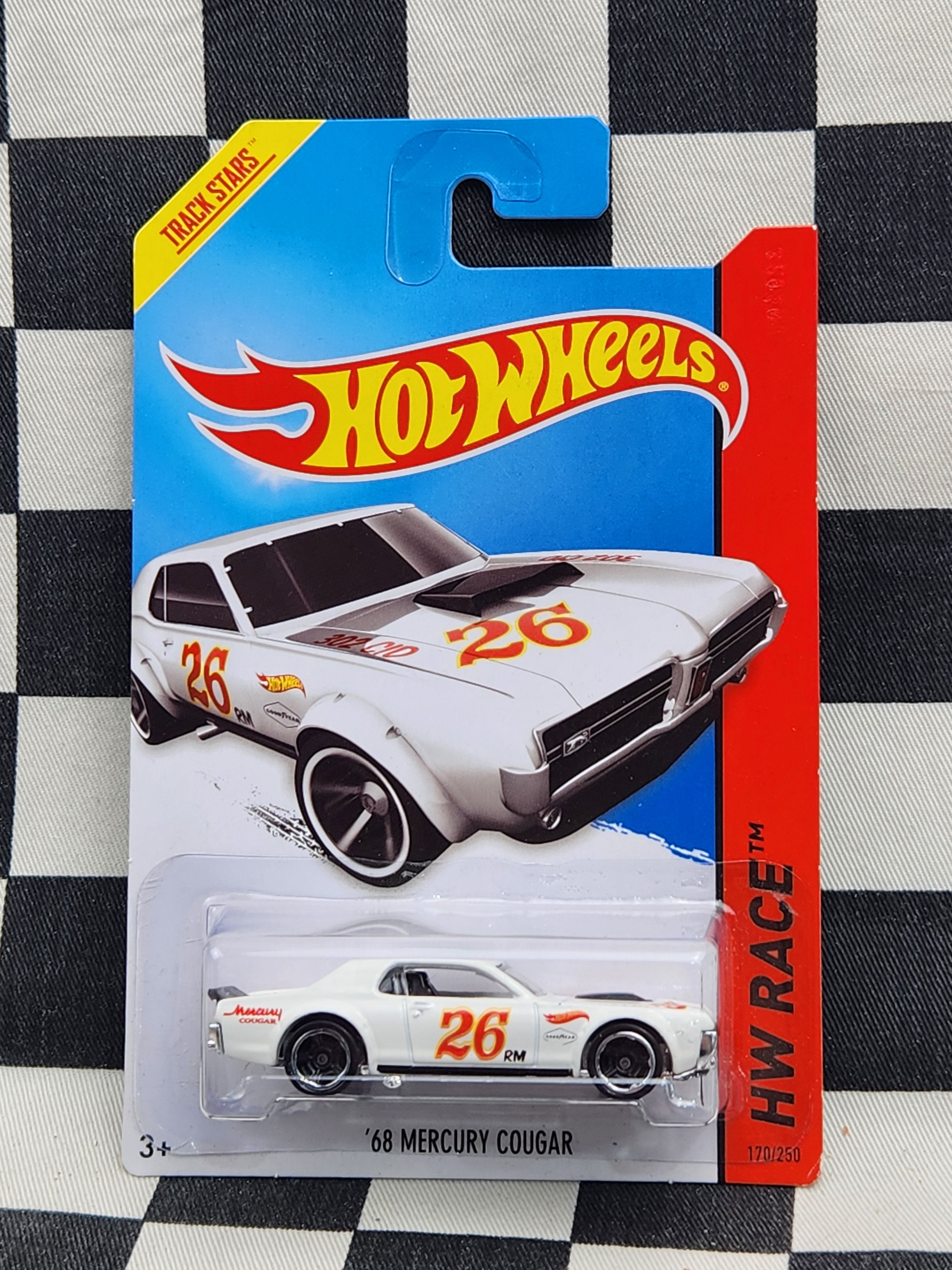 Hot Wheels 2014 Race 68 Mercury Cougar