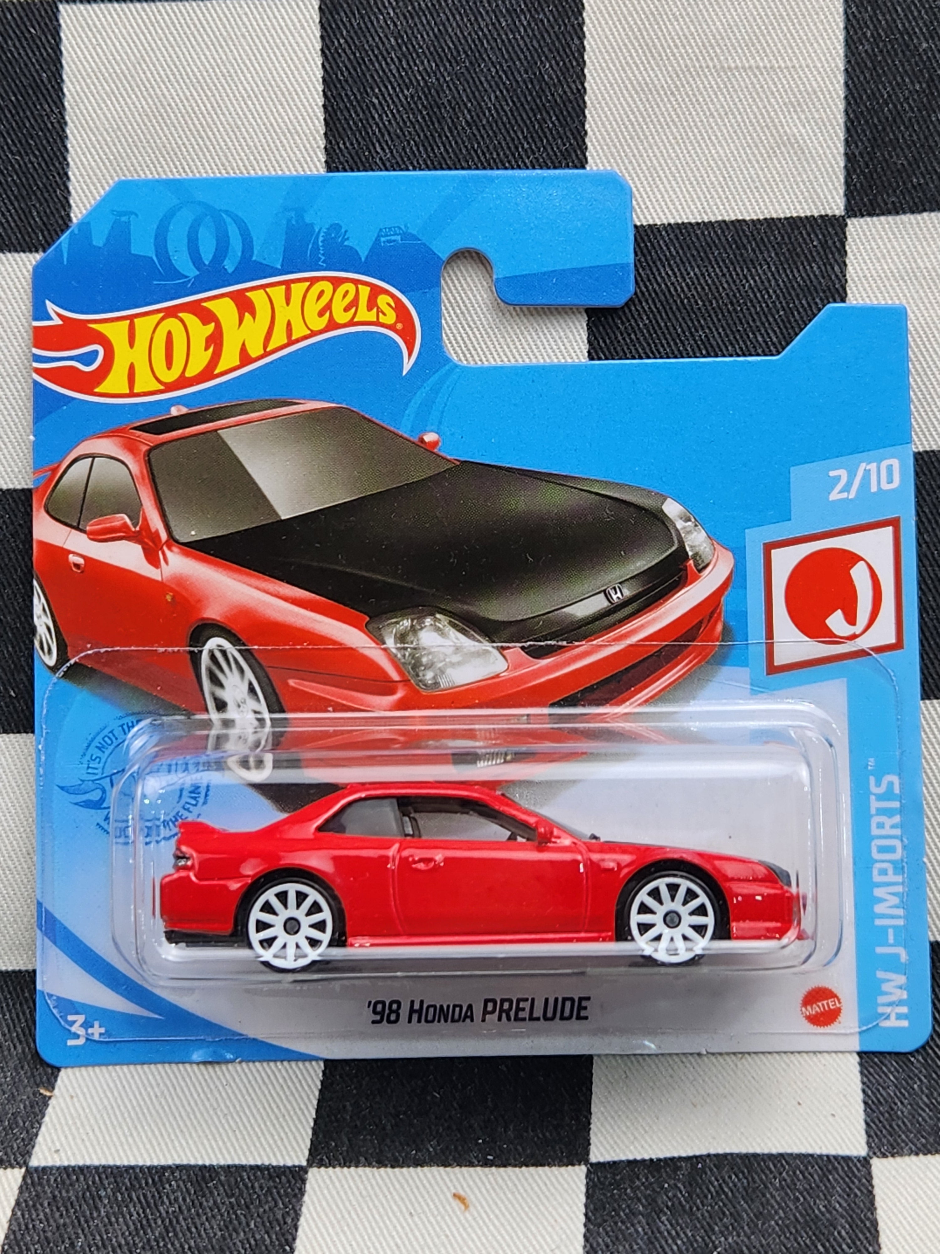 Hot Wheels 2021 J Imports 98 Honda Prelude Red SC