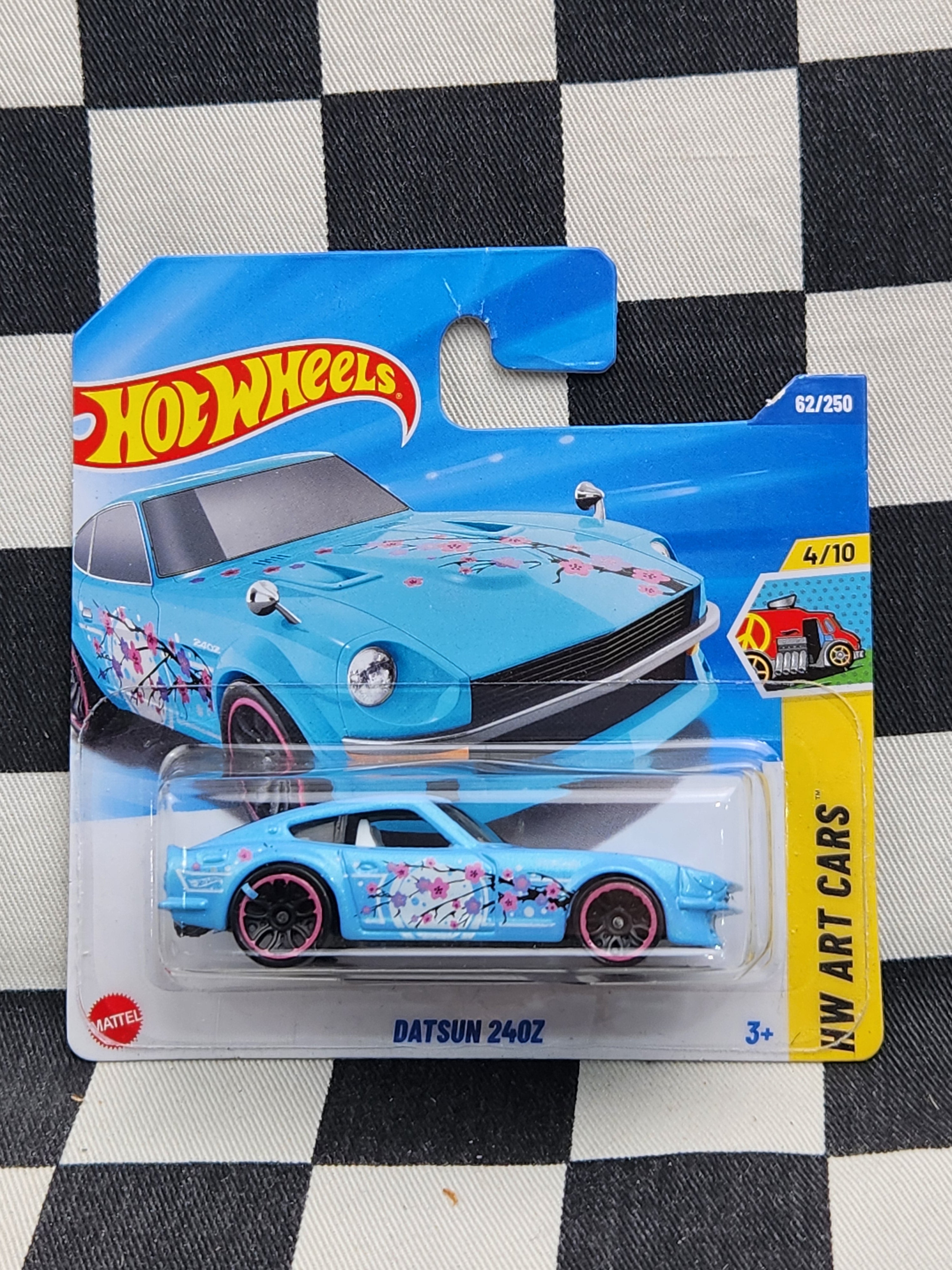 Hot Wheels 2025 Art Cars Datsun 240z Blue SC