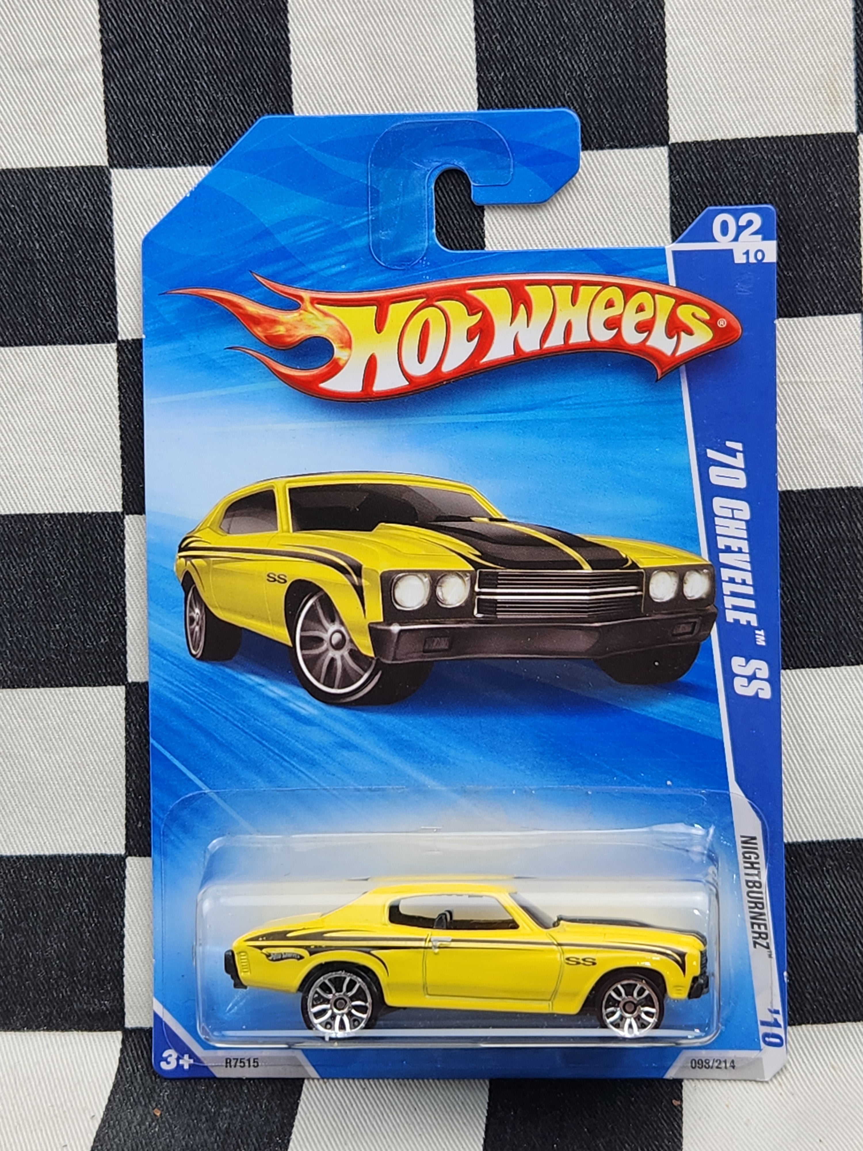 Hot Wheels 2010 Nightburnerz 70 Chevelle SS