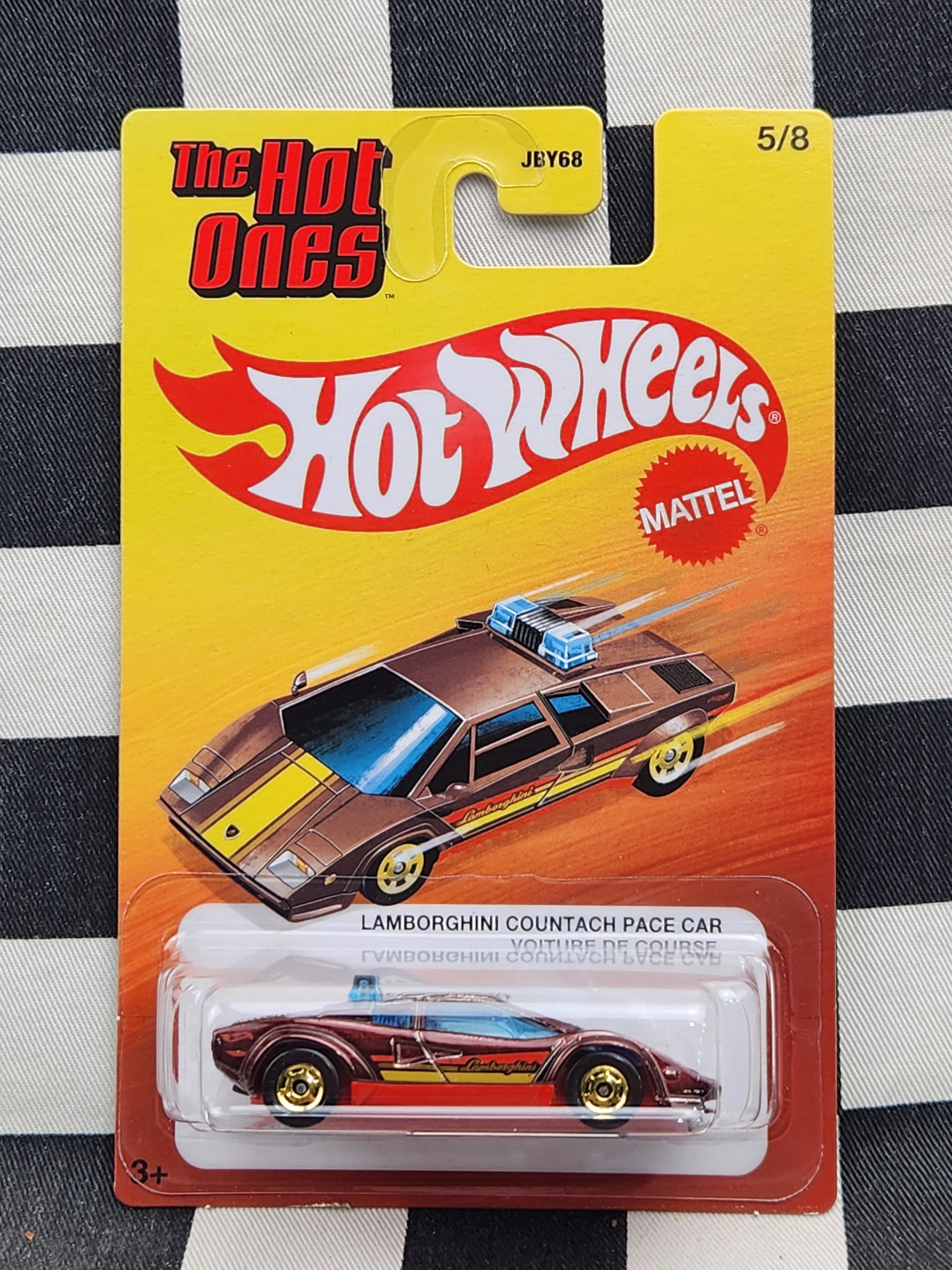 Hot Wheels The Hot Ones Lamborghini Countach Pace Car