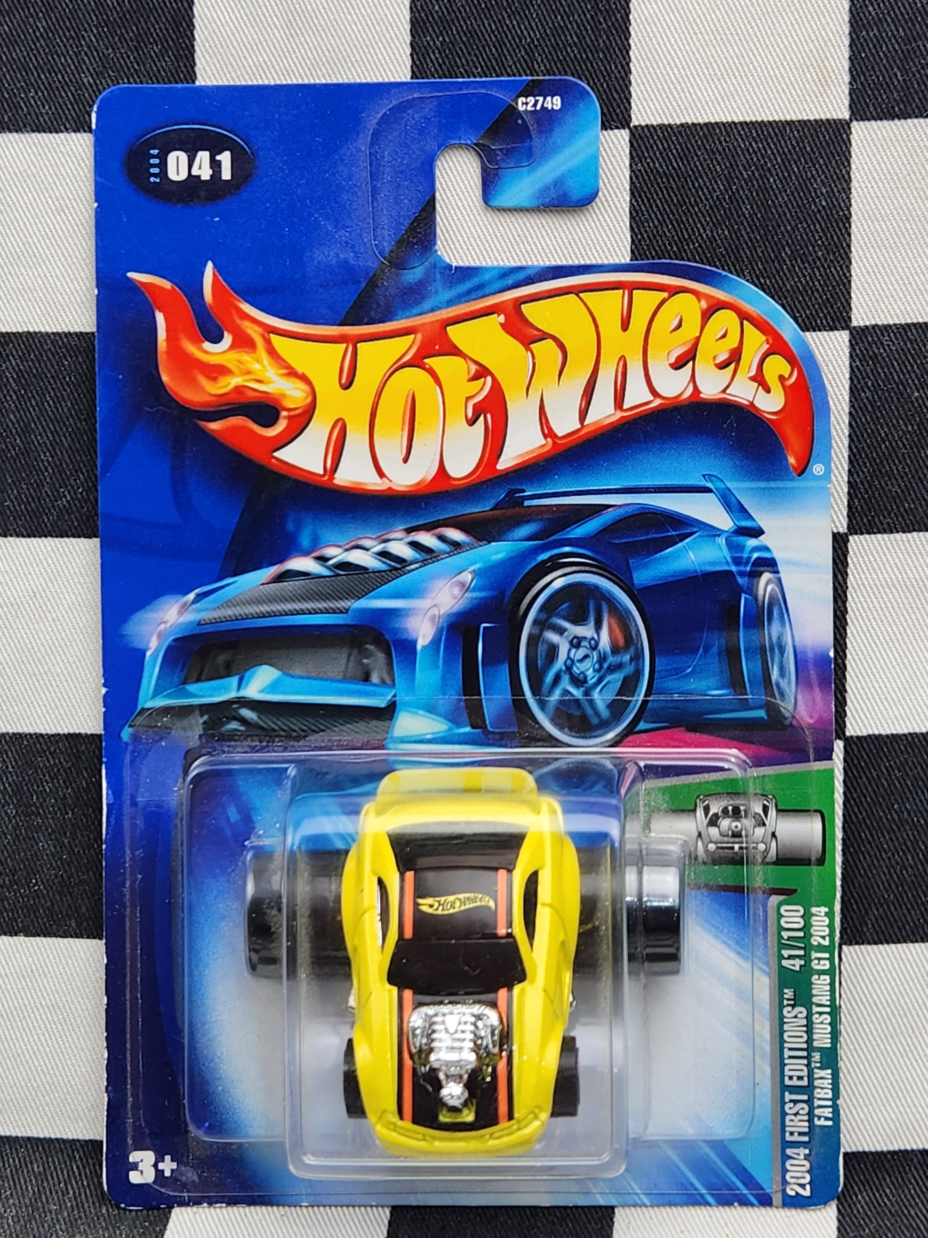 Hot Wheels 2004 First Editions Fatbax Mustang GT 2004