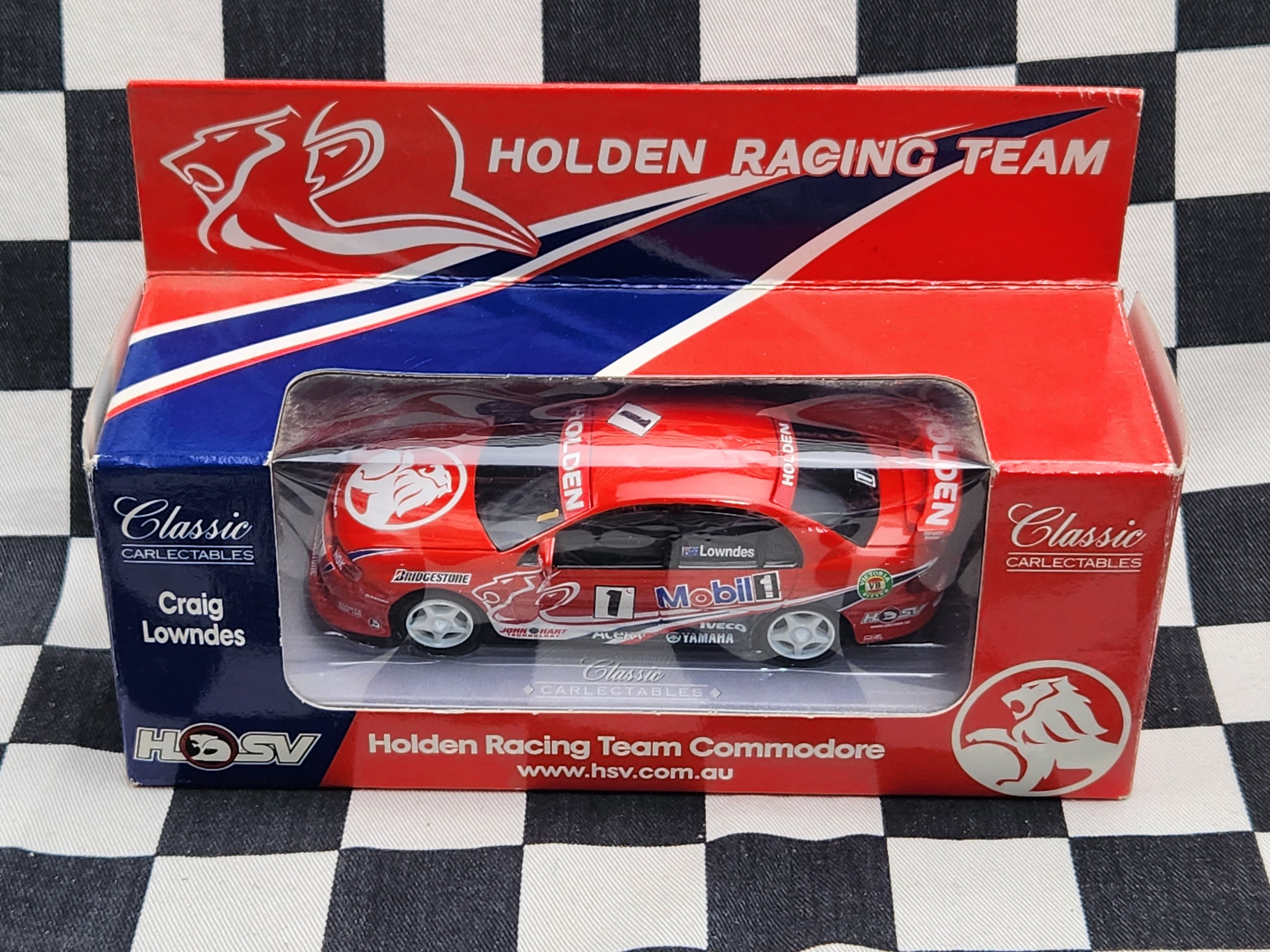 Classic Carlectables 1:43 HRT Racing Holden Commodore Craig Lowndes