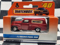 Matchbox FJ Holden Panel Van Red