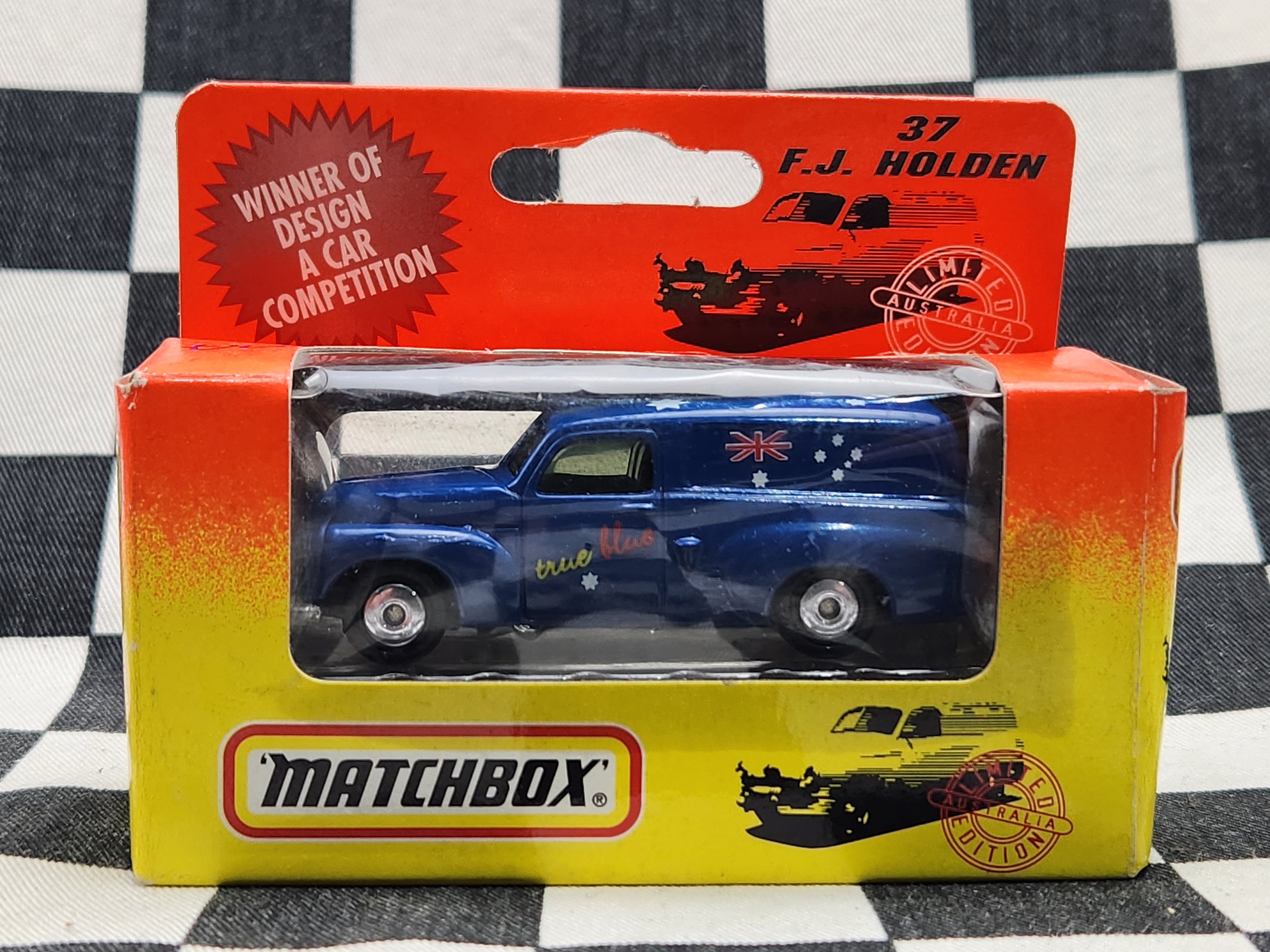 Matchbox True Blue FJ Holden Panel Van