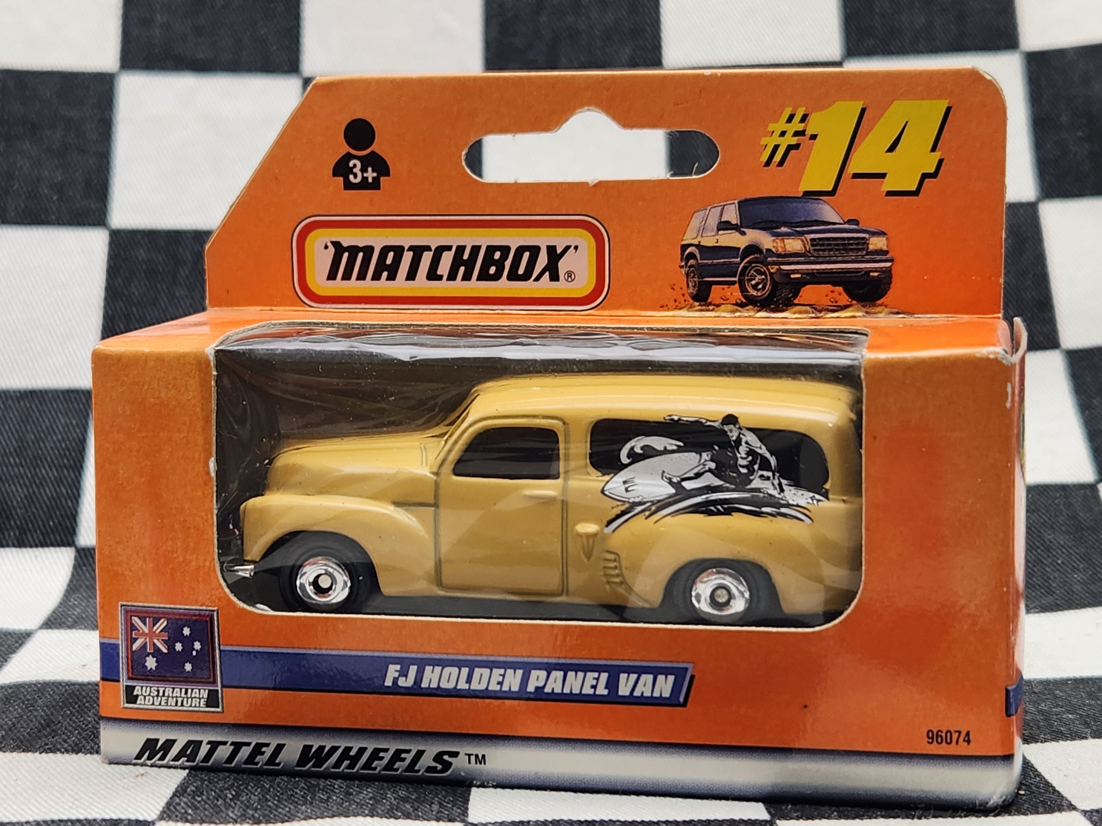 Matchbox FJ Holden Panel Van Cream