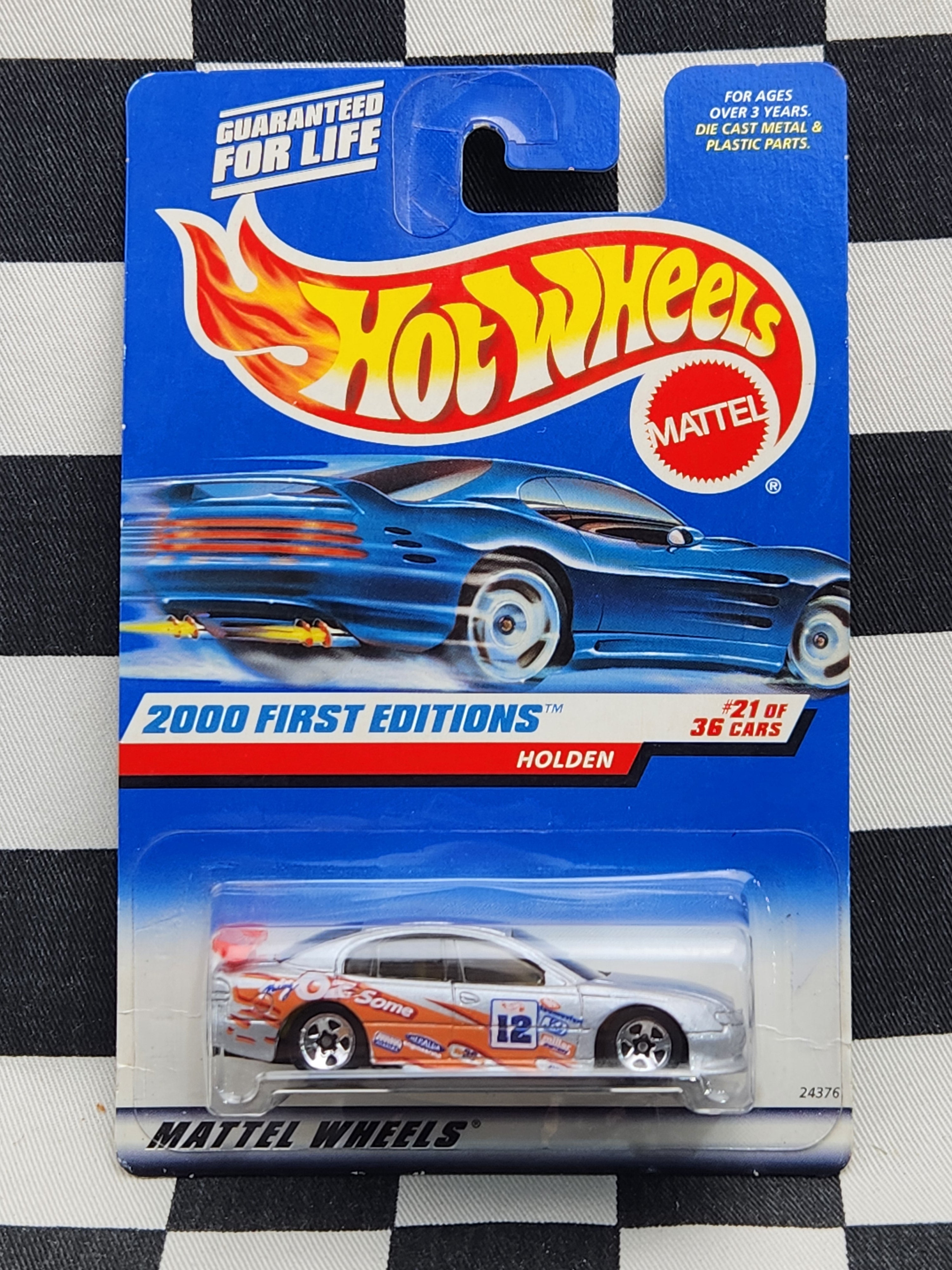 Hot Wheels 2000 First Editions Card Variant Holden VT Commodore SS