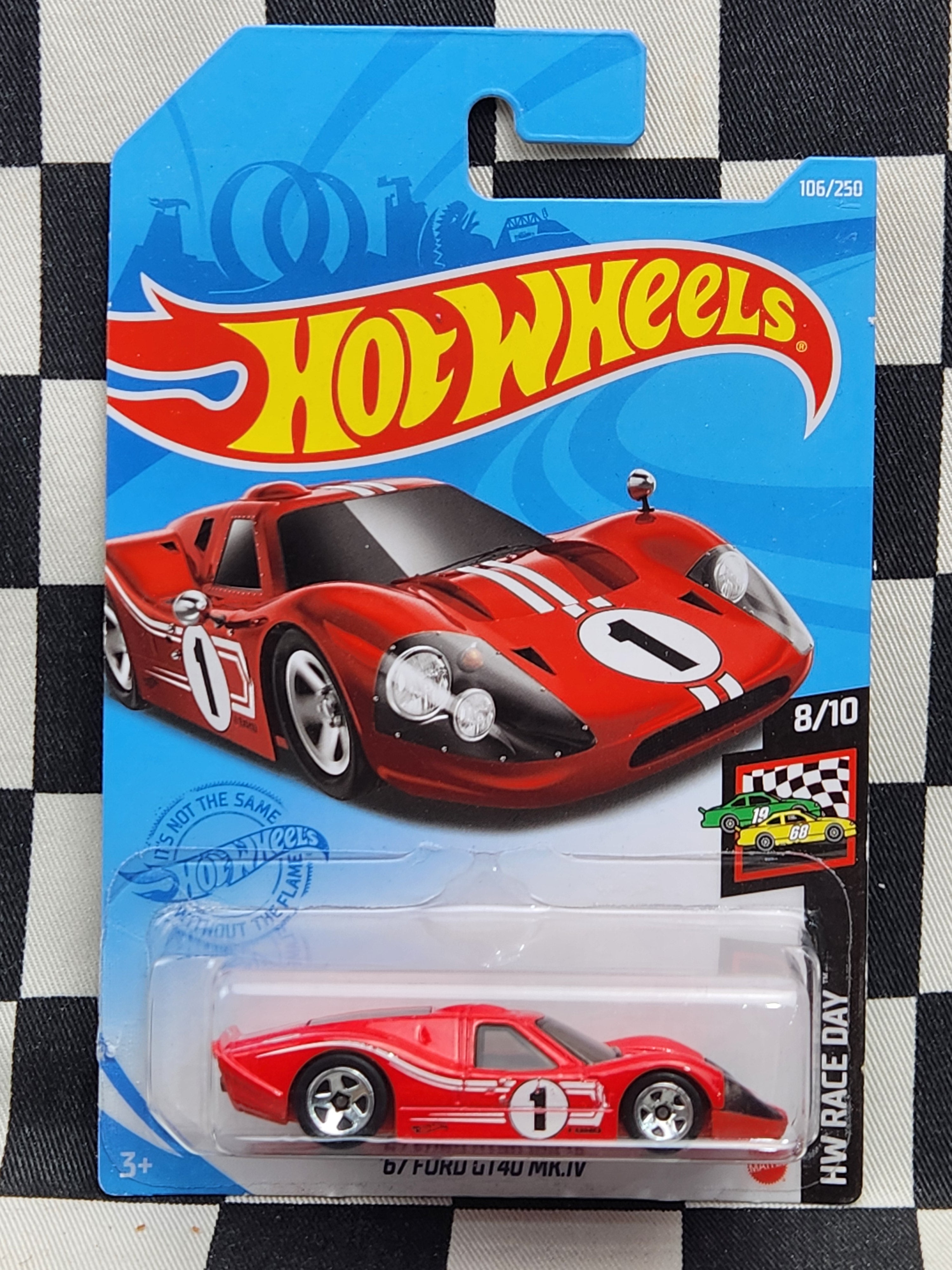 Hot Wheels 2020 Race Day 67 Ford GT40 MK IV Red