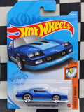 Hot Wheels 2022 Muscle Mania 85 Chevrolet Camaro Iroc Z Blue