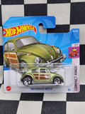 Hot Wheels 2022 Compact Kings Volkswagen Beetle Green SC