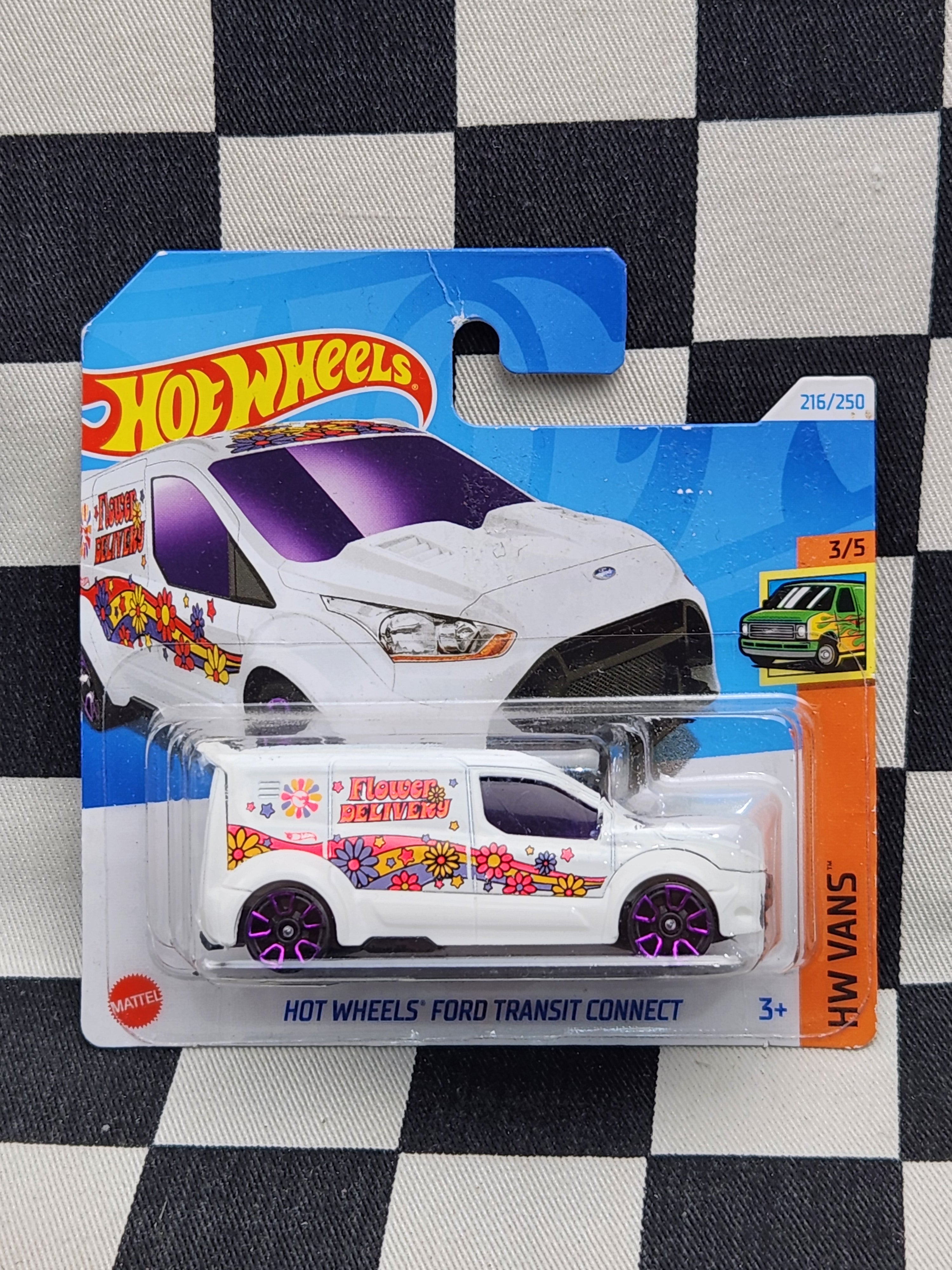 Hot Wheels 2024 Vans TREASURE HUNT Ford Transit Connect SC