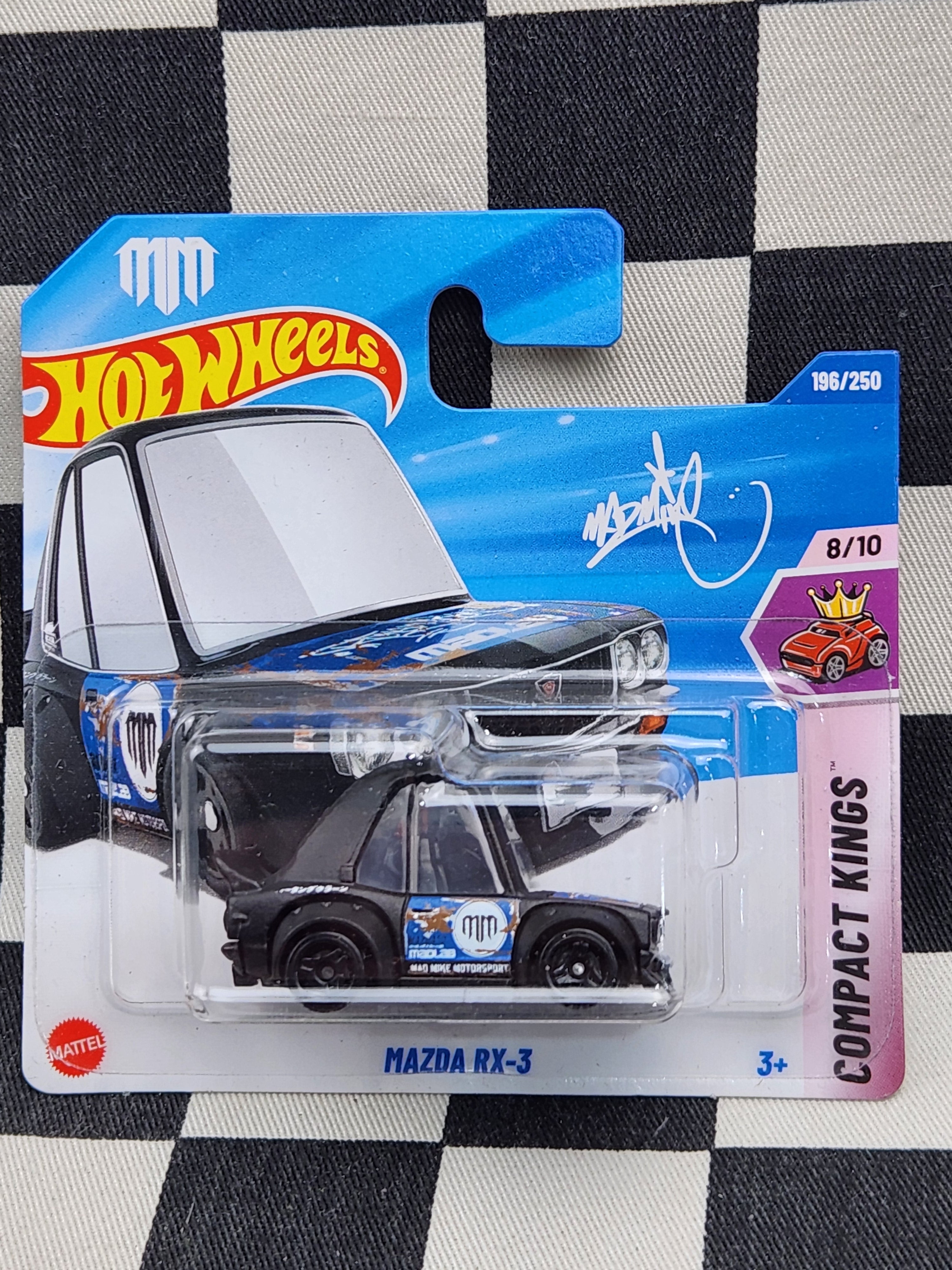 Hot Wheels 2025 Compact Kings Mad Mike Mazda RX3 SC