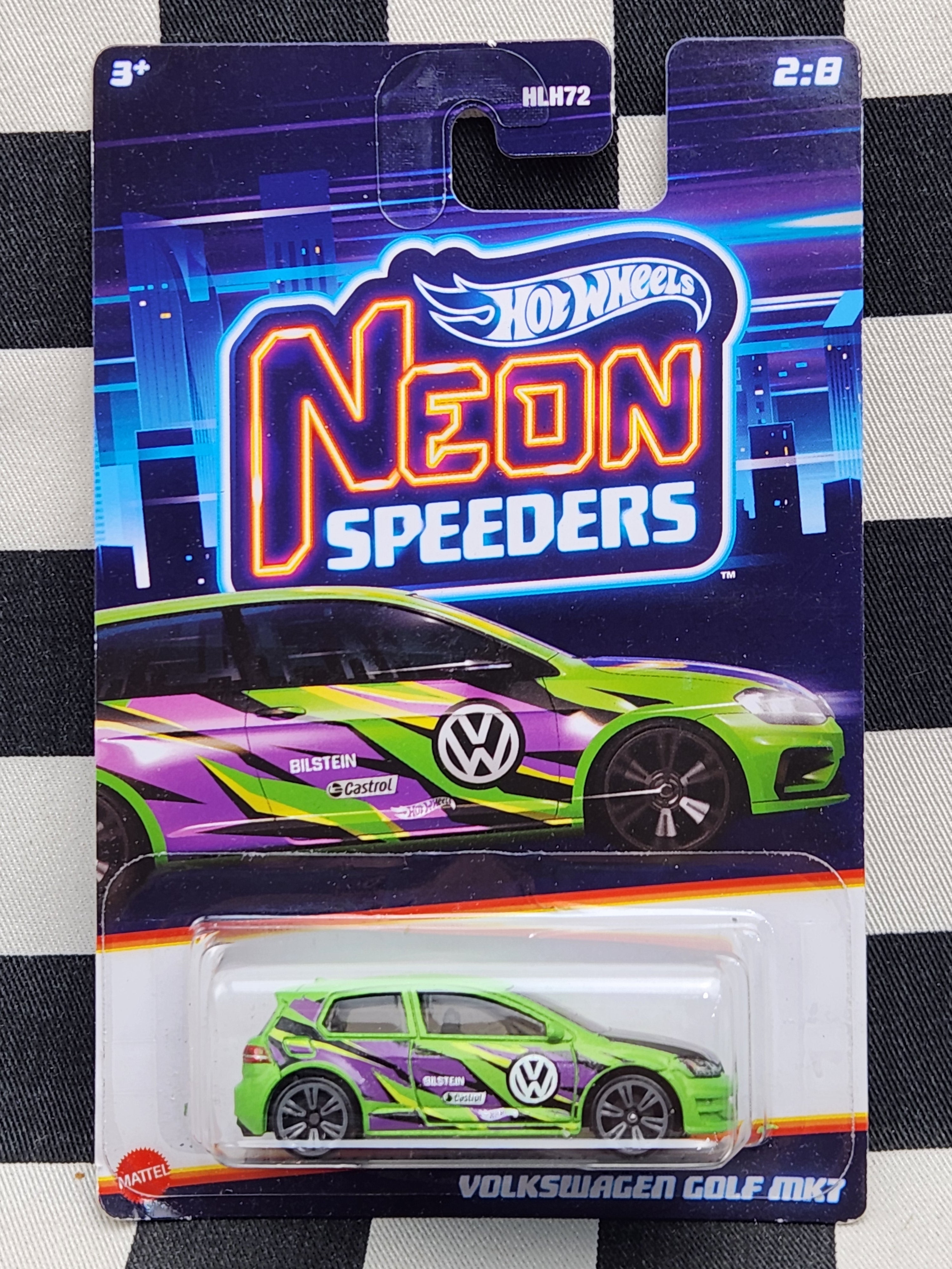 Hot Wheels Neon Speeders Volkswagen Golf MK7