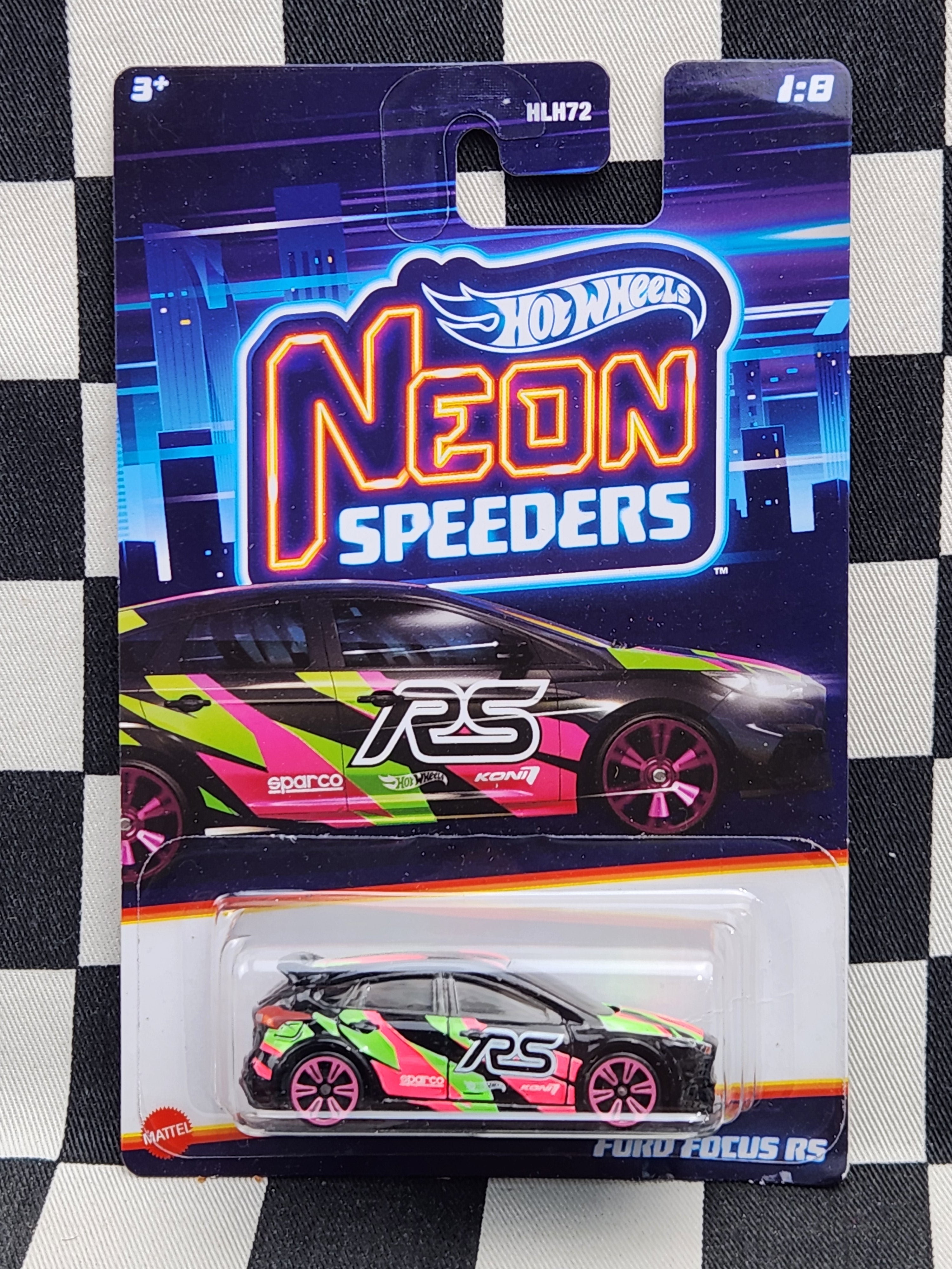 Hot Wheels Neon Speeders Ford Focus RS