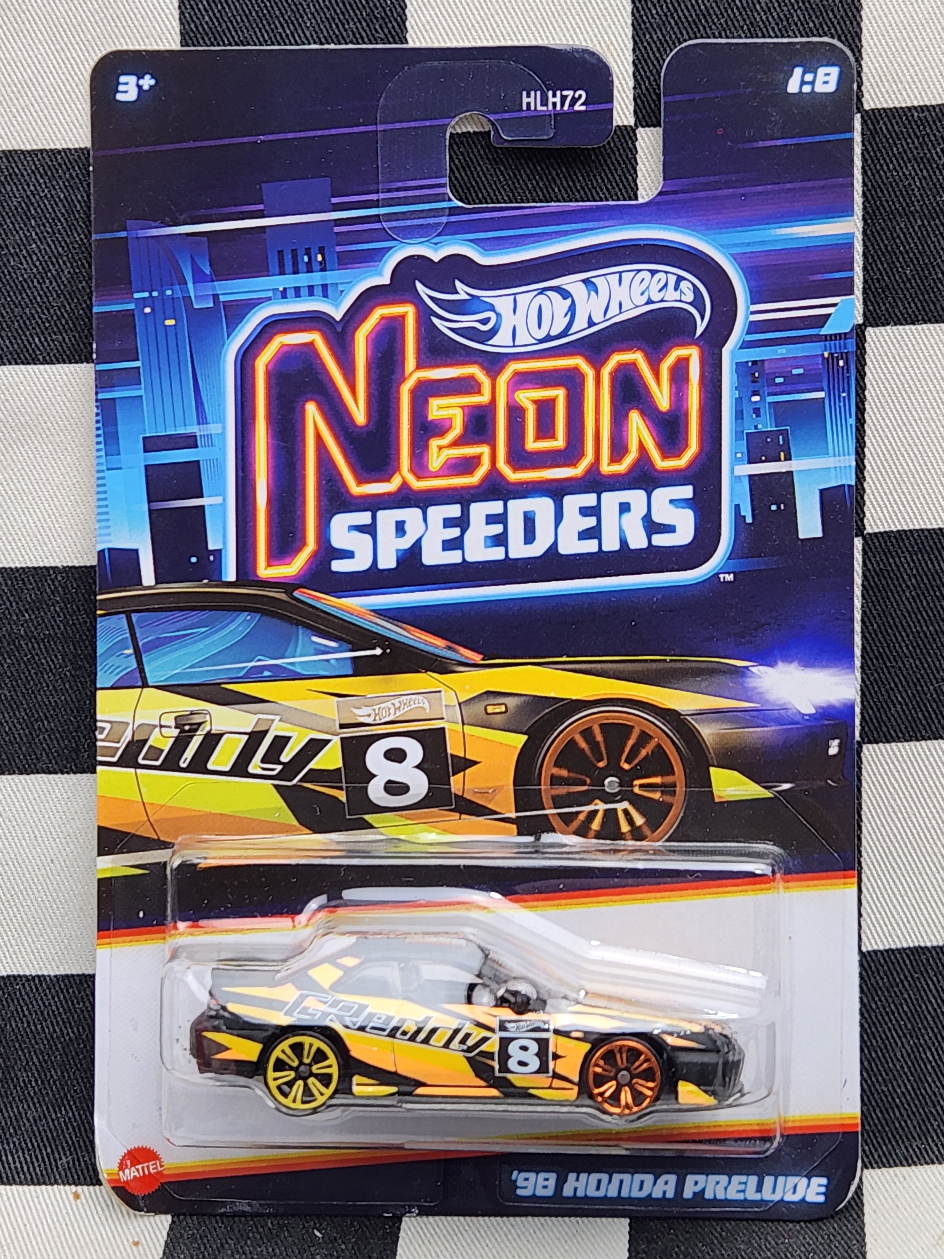 Hot Wheels Neon Speeders 98 Honda Prelude