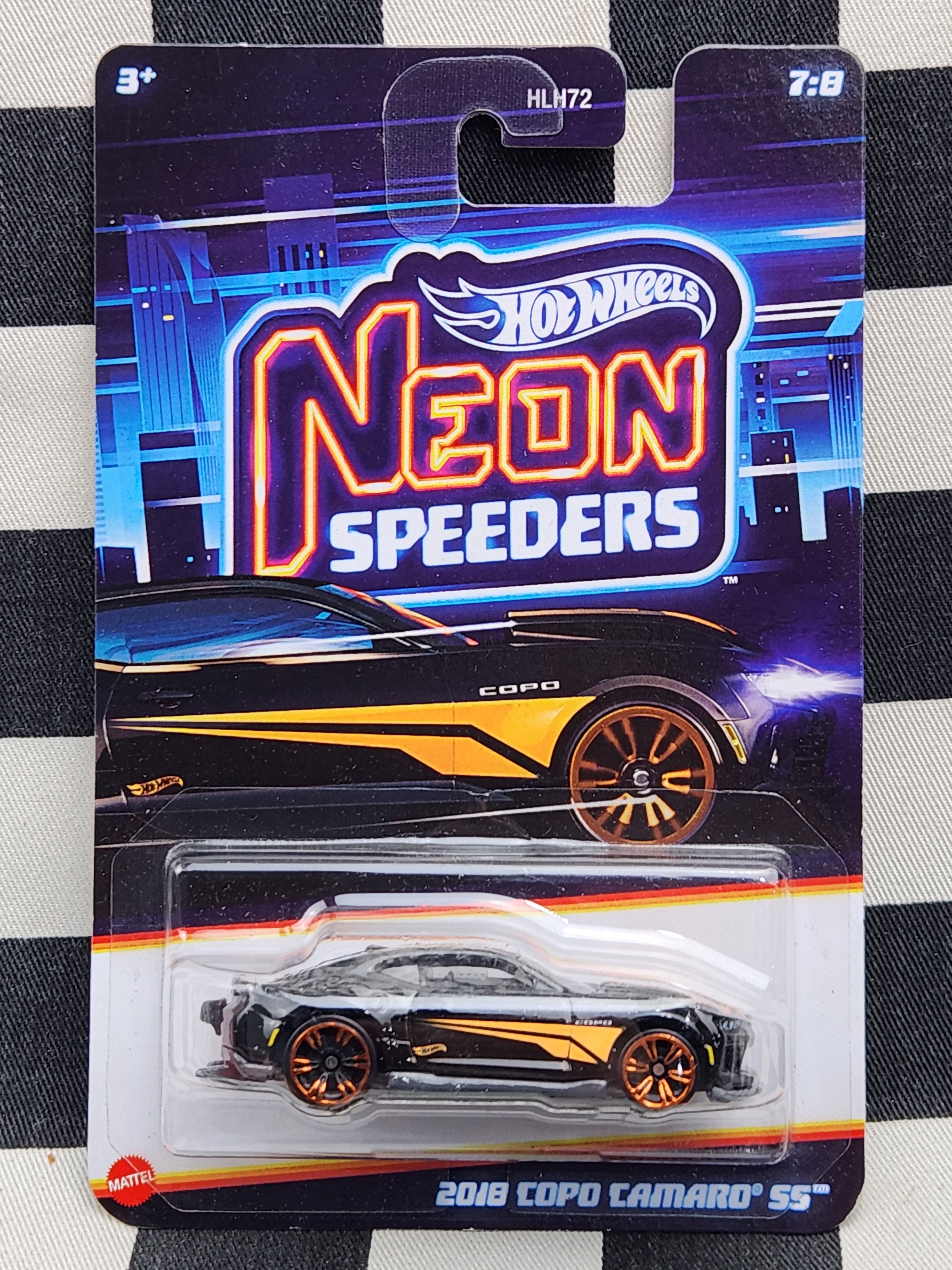 Hot Wheels Neon Speeders 2018 Copo Camaro SS