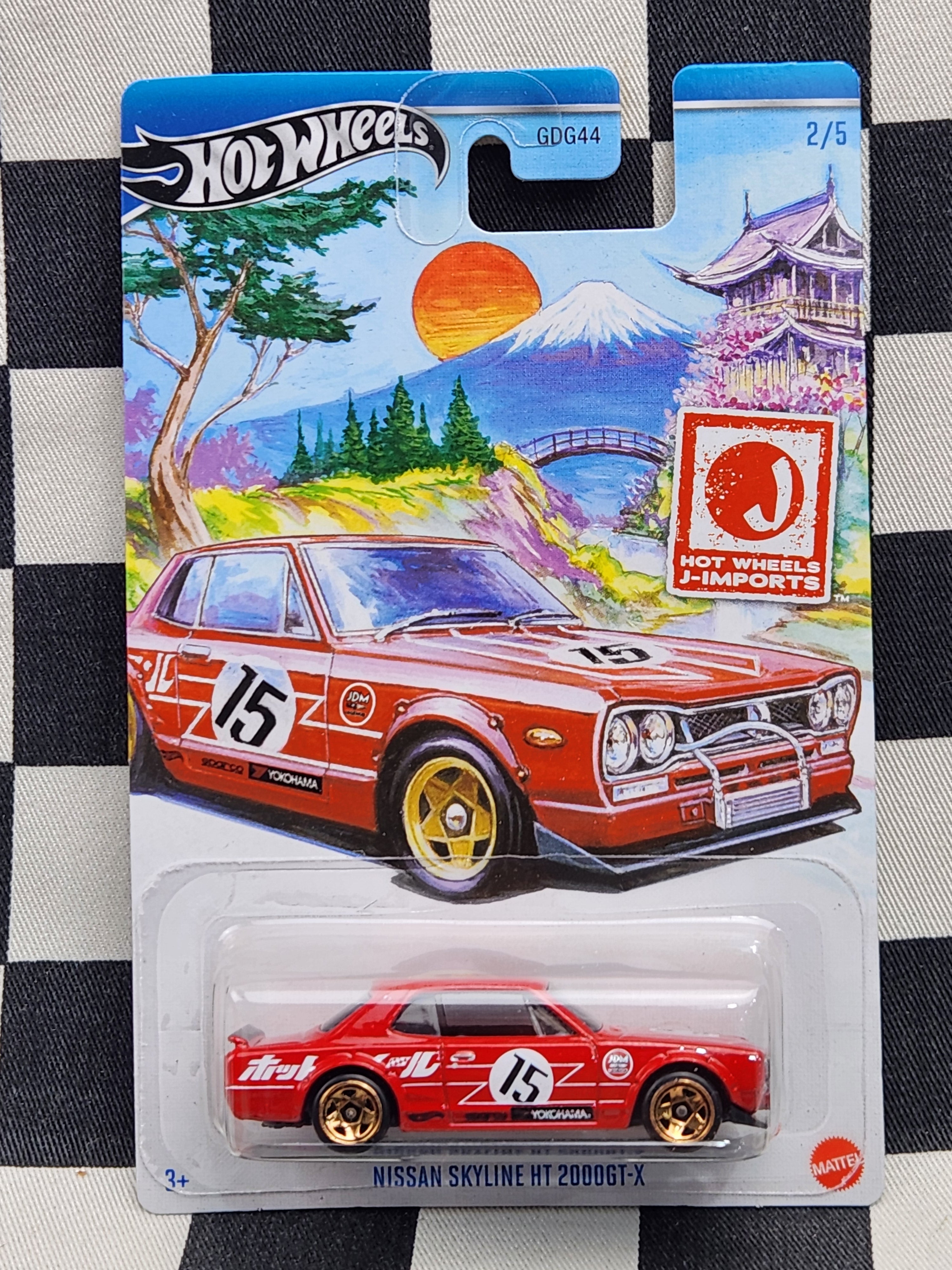 Hot Wheels J Imports  Nissan Skyline HT 2000 GT-X