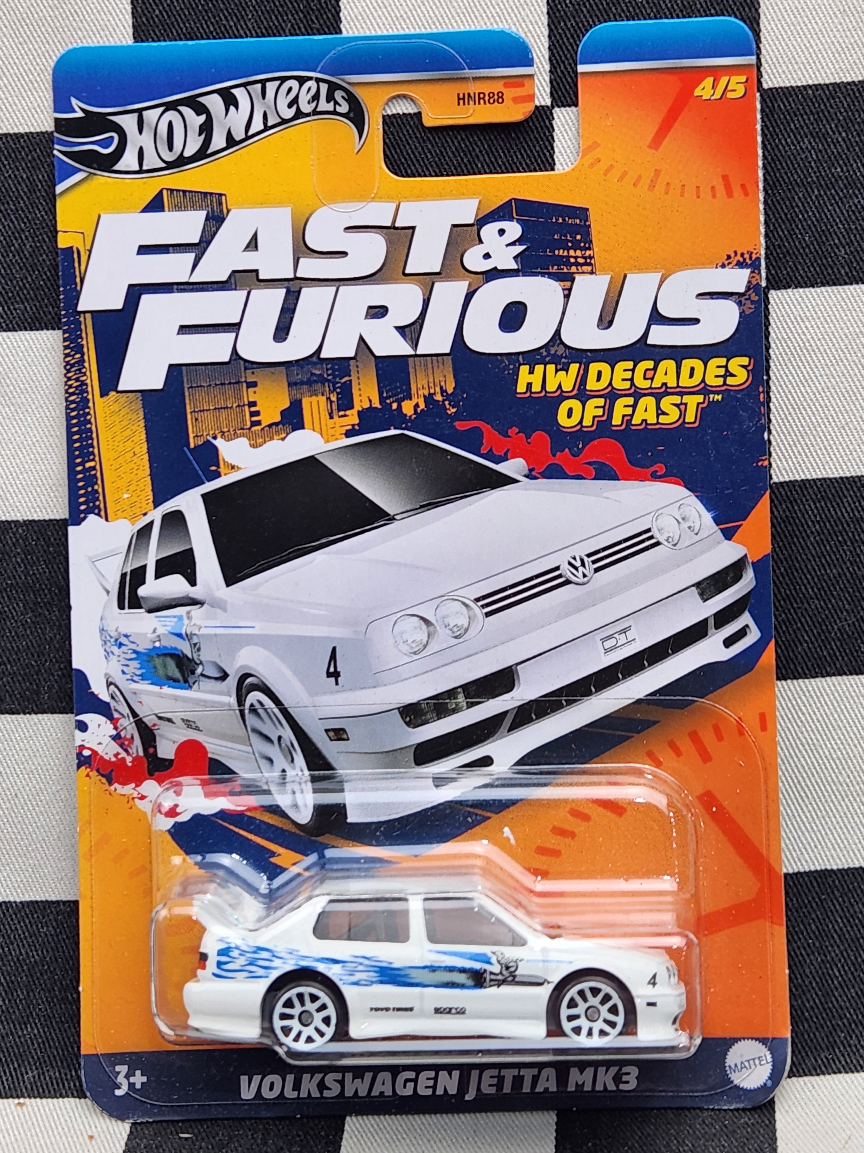 Hot Wheels Fast & Furious Decades of Fast Volkswagen Jetta MK 3