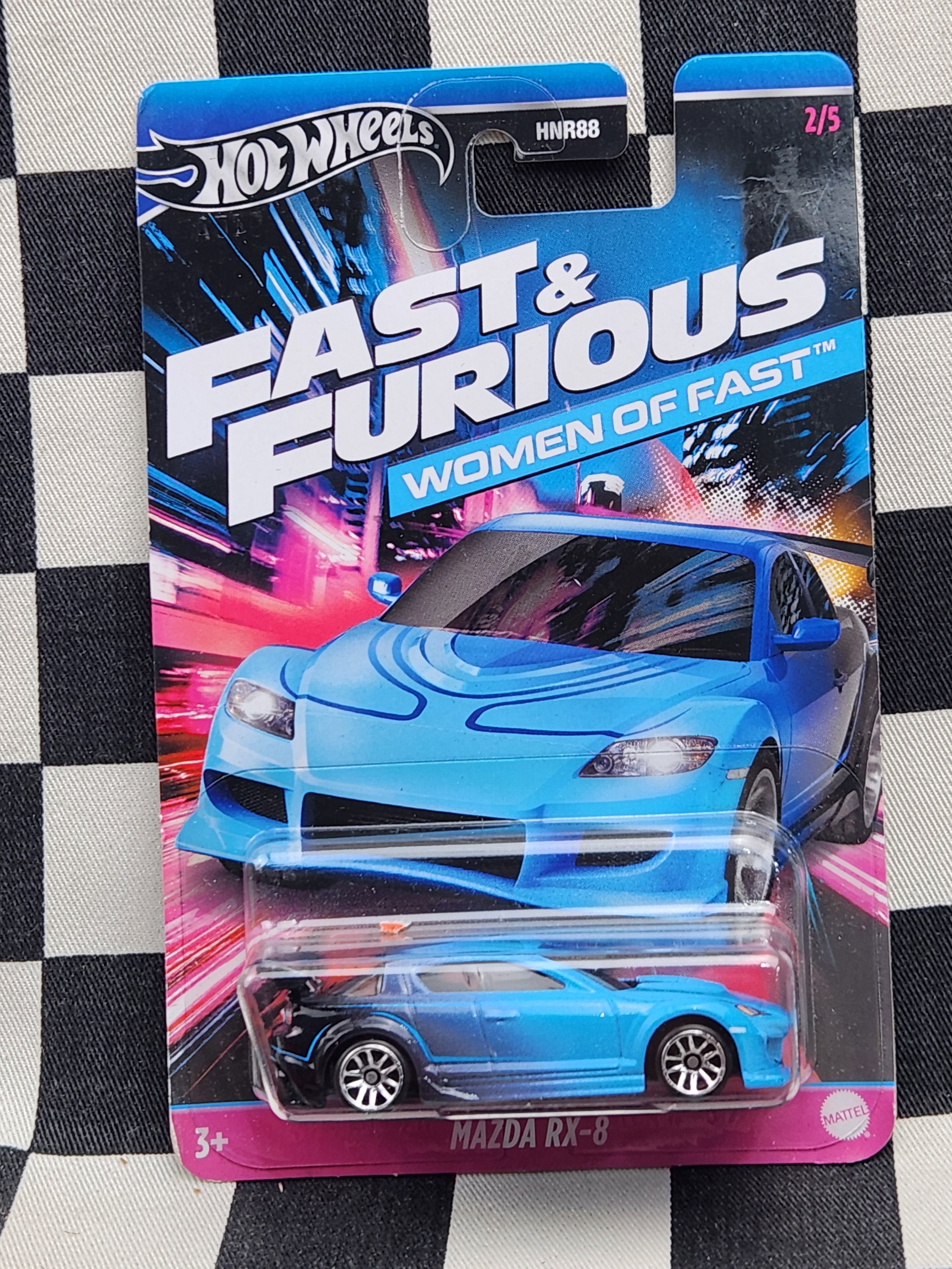 Hot Wheels Fast & Furious Women of Fast Ford Mazda RX8 HTF