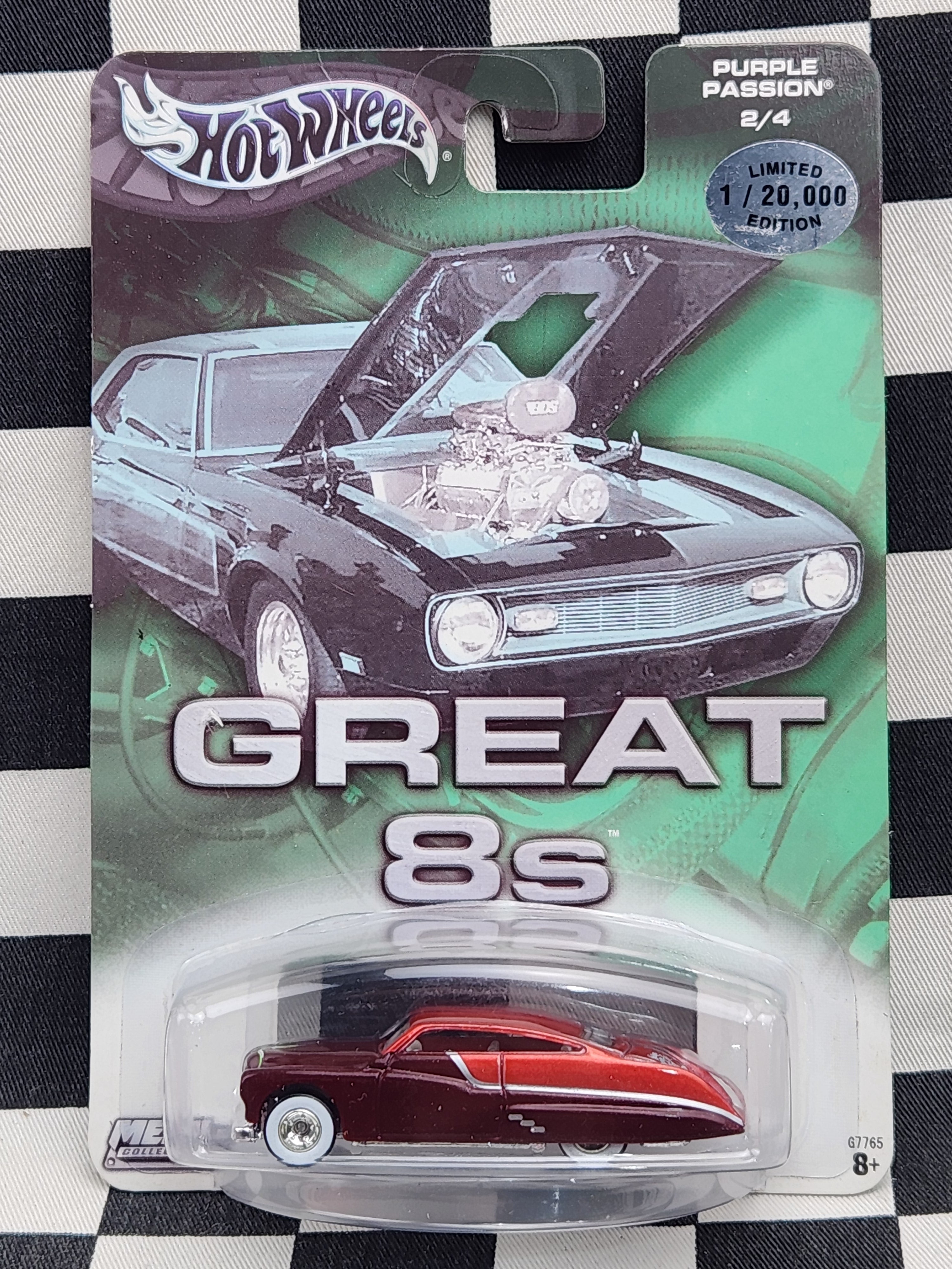 Hot Wheels 2003 Premium Great 8's Purple Passion Maroon