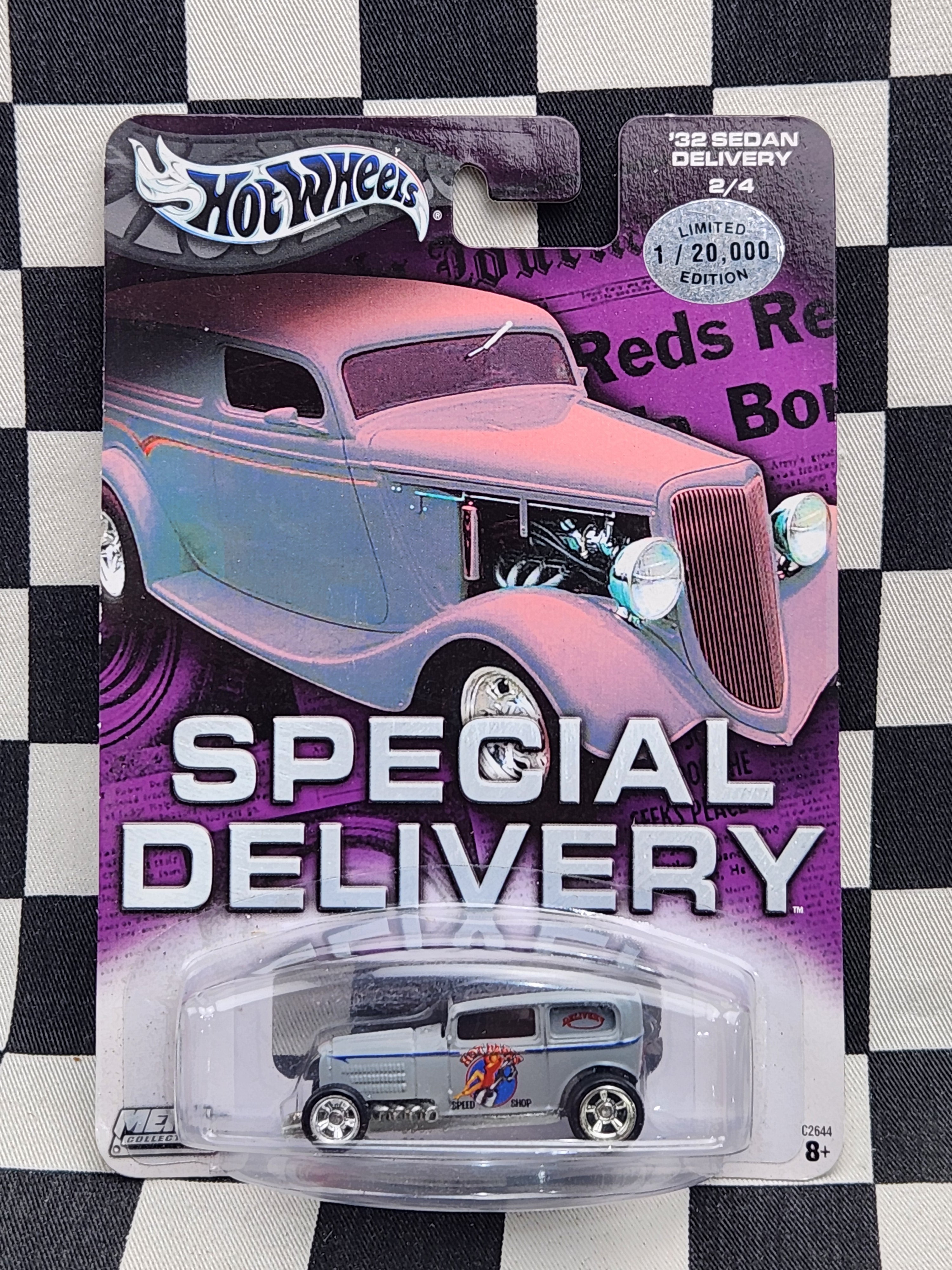 Hot Wheels 2003 Premium Special Delivery 32 Sedan Delivery 1/20000 Real riders/ Metal chassis