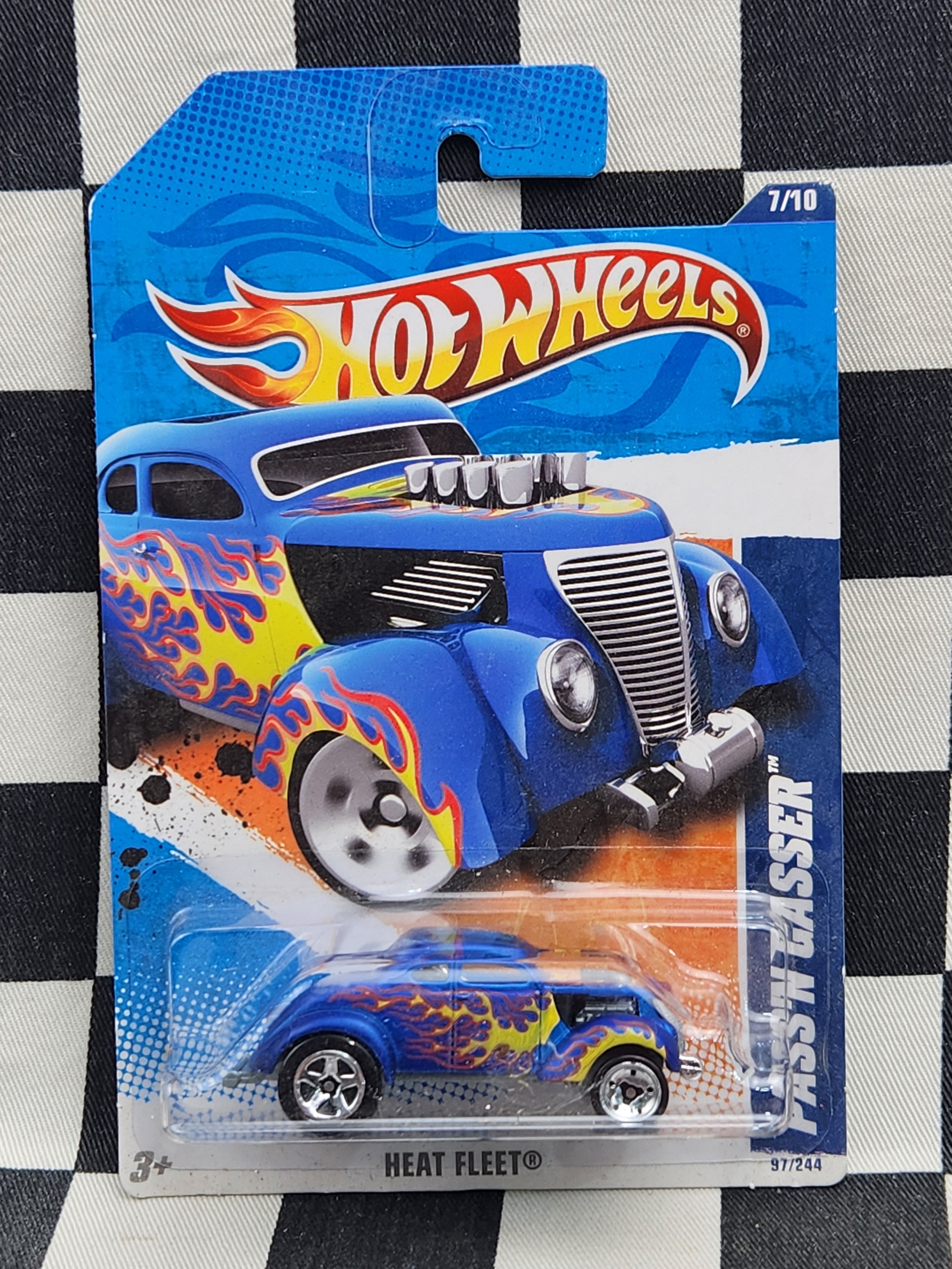 Hot Wheels 2011 Heat Fleet Pass n Gasser 37 Ford Hot Rod