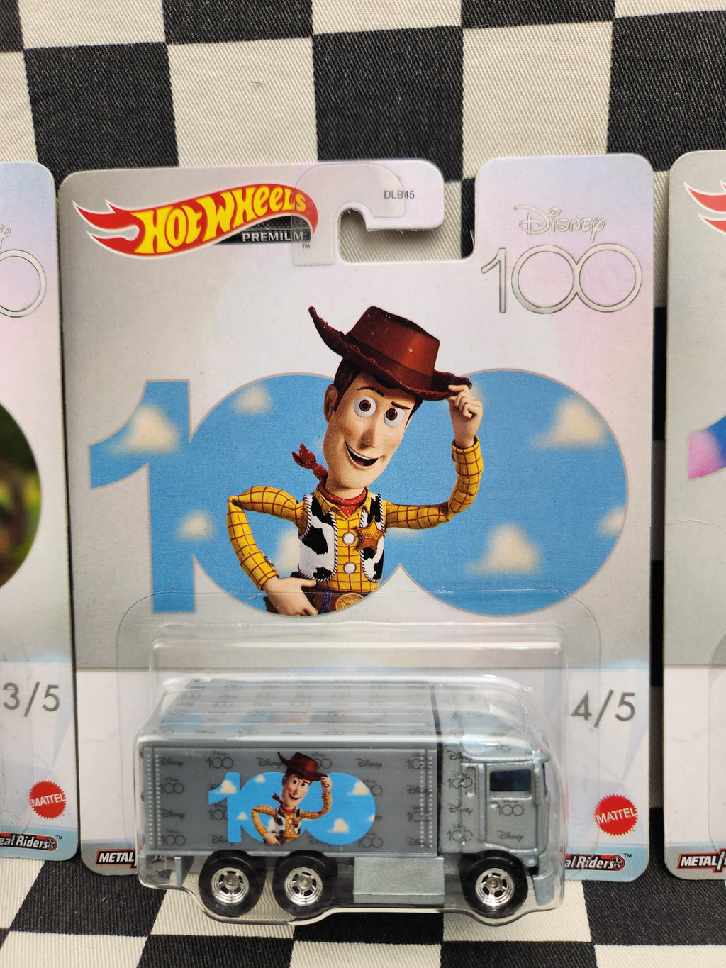 Hot Wheels Premium Disney 100th Anniversary Set of 5