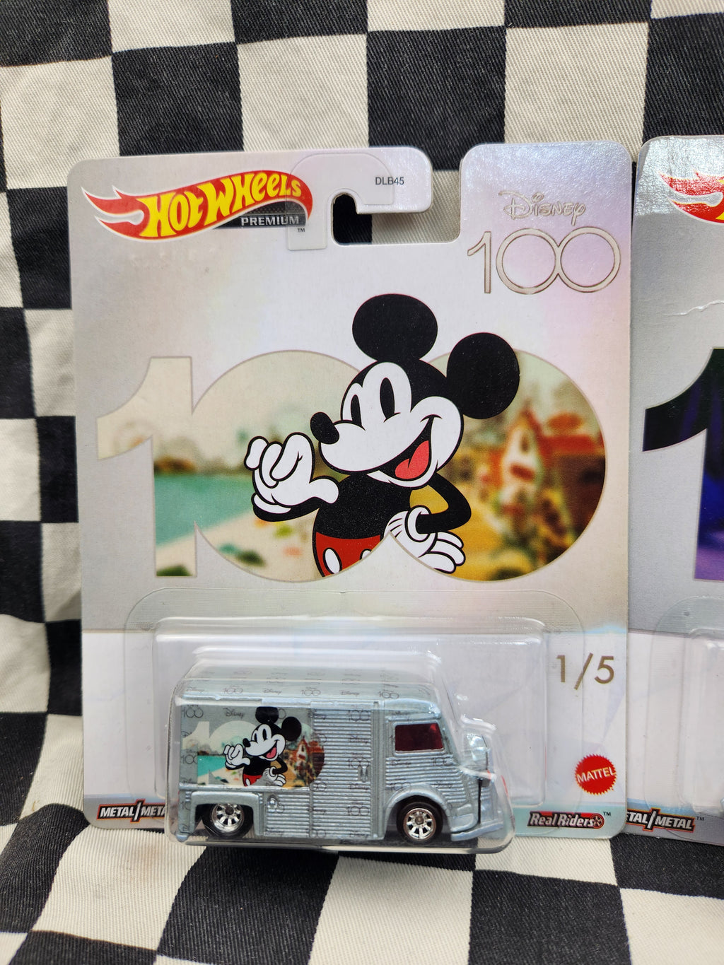 Hot Wheels Premium Disney 100th Anniversary Set of 5