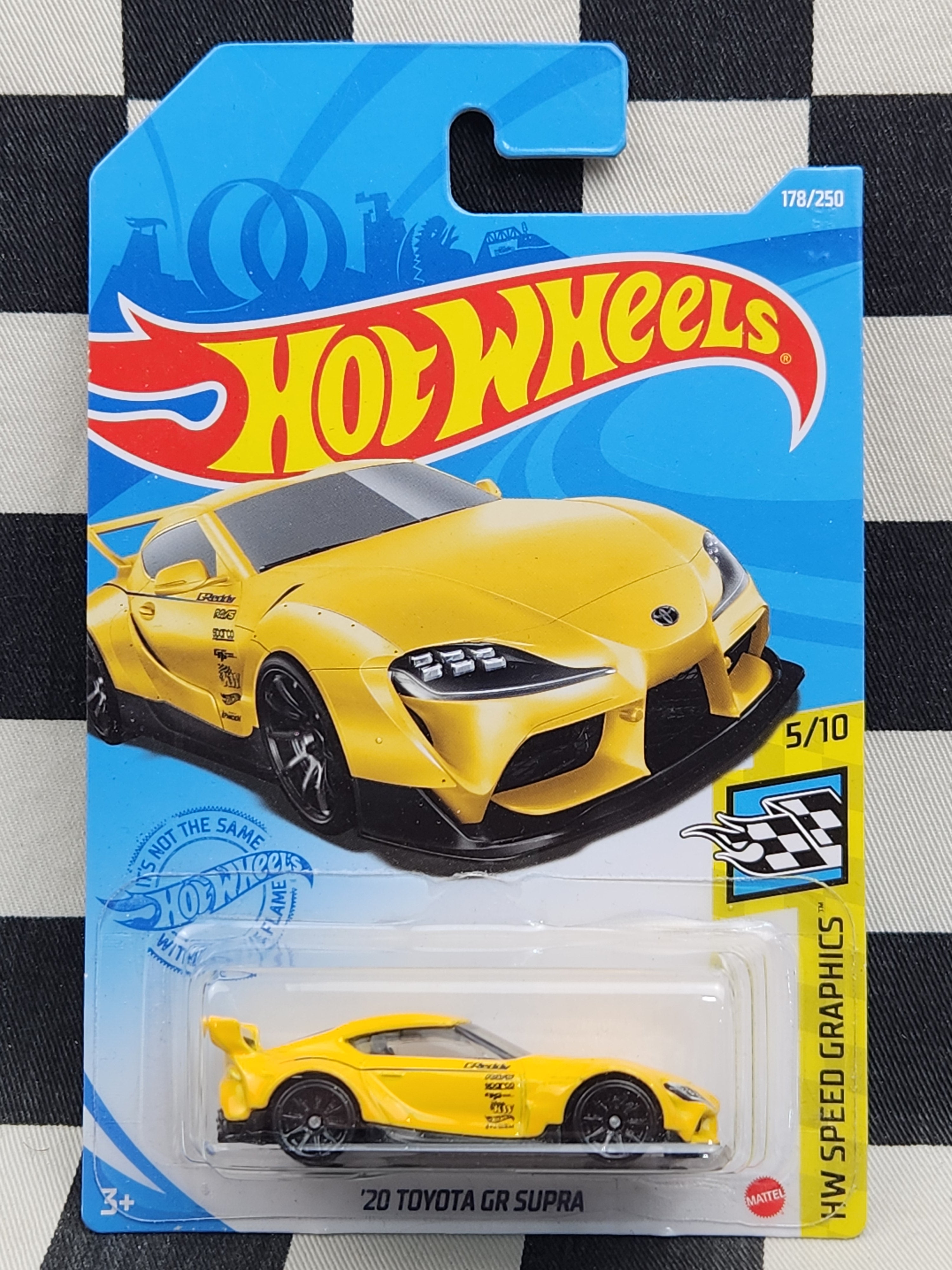 Hot Wheels 2021 Speed Graphics 20 Toyota Gr Supra Yellow