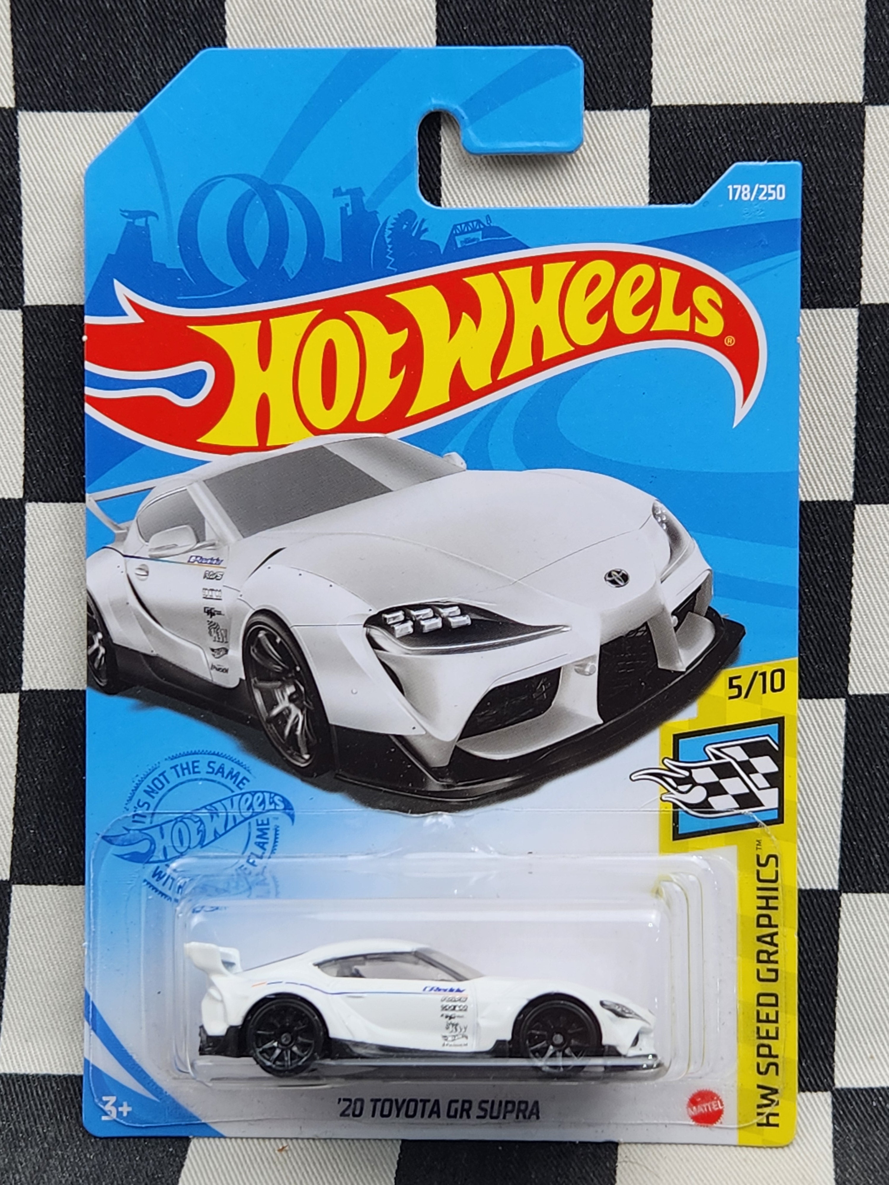 Hot Wheels 2021 Speed Graphics 20 Toyota Gr Supra white