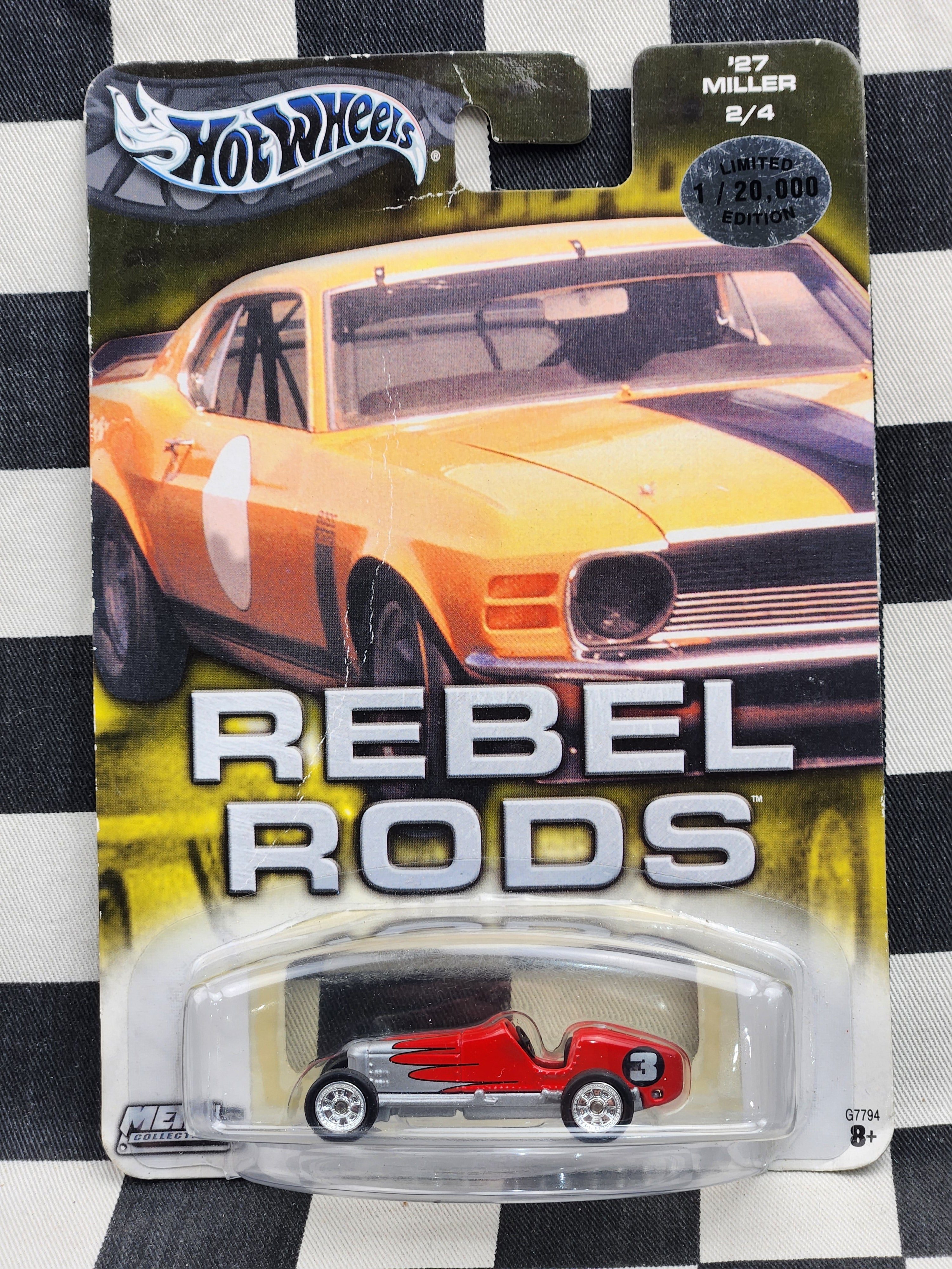 Hot Wheels 2004 Rebel Rods 27 Miller