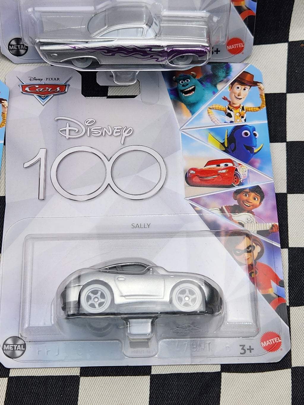 Disney Cars 100 Years Full Set 6 Cars Mater McQueen Flo Hudson Hornet Sally Ramone