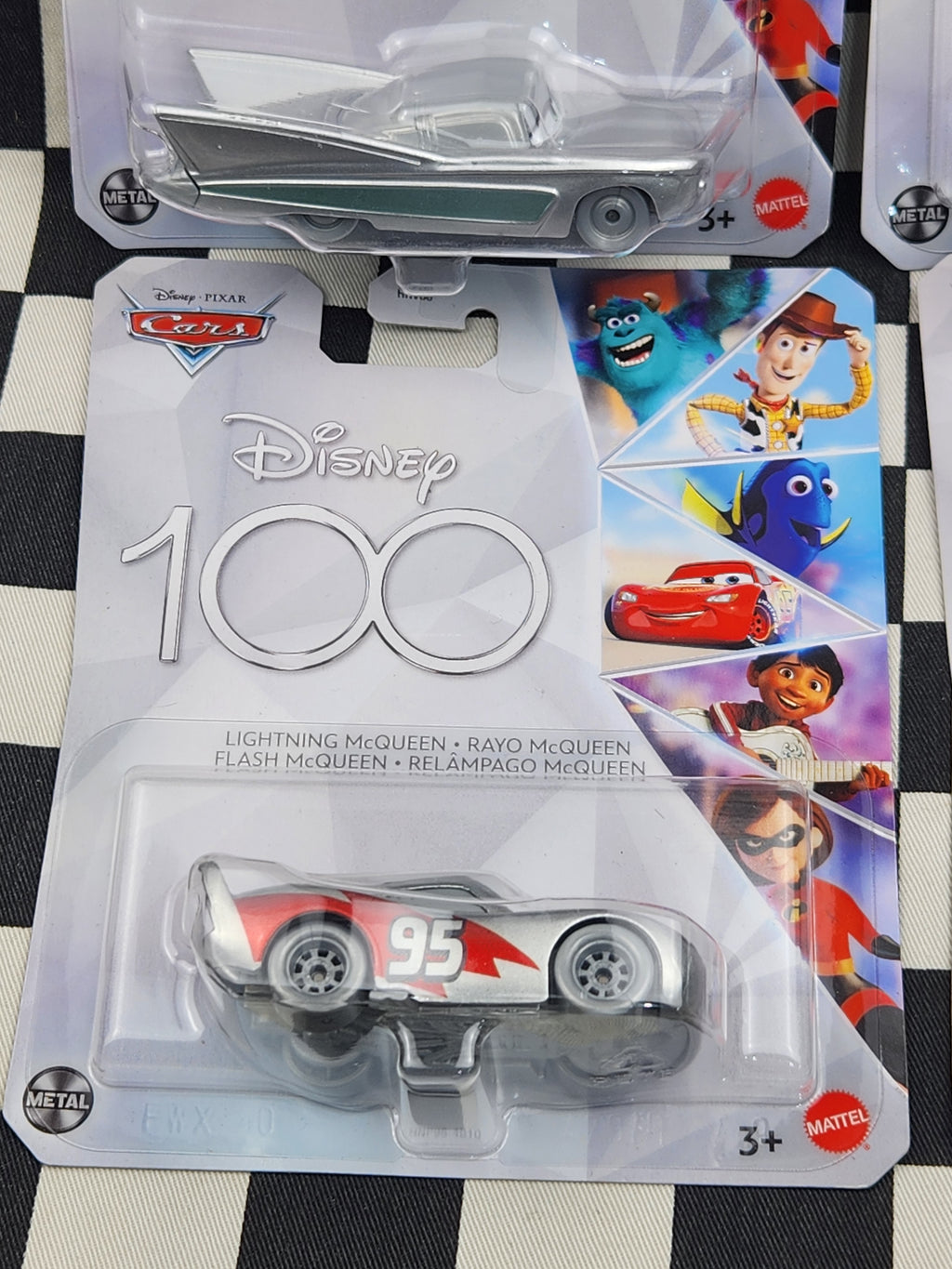 Disney Cars 100 Years Full Set 6 Cars Mater McQueen Flo Hudson Hornet Sally Ramone